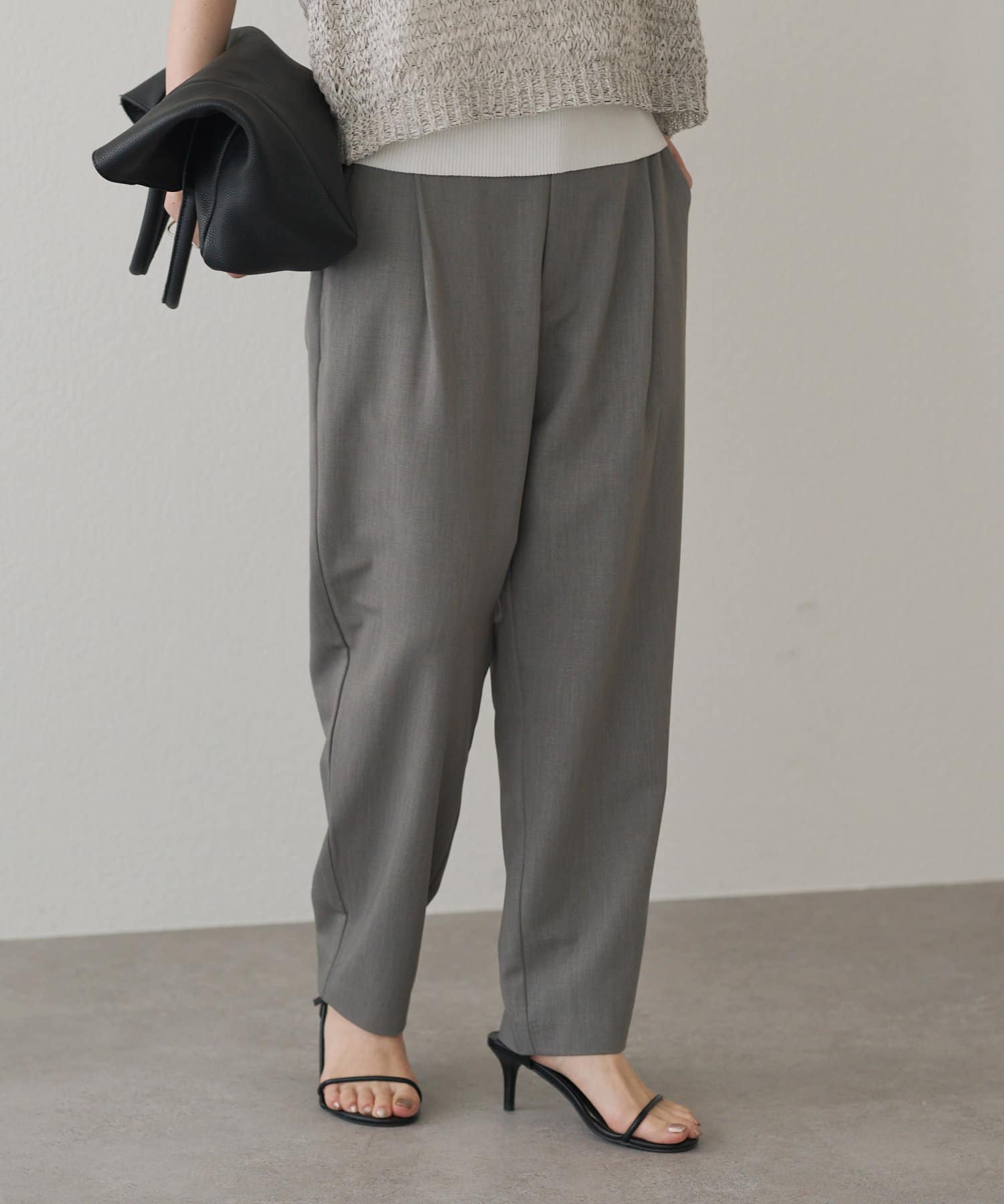 PUAL CE CIN　2025 SS collection 【レトロシック】ミニマルなデザインとソフトなクラフト感による洗練されたレトロスタイルと上品で心地良いテクスチャーを重ねたコンフォートスタイ