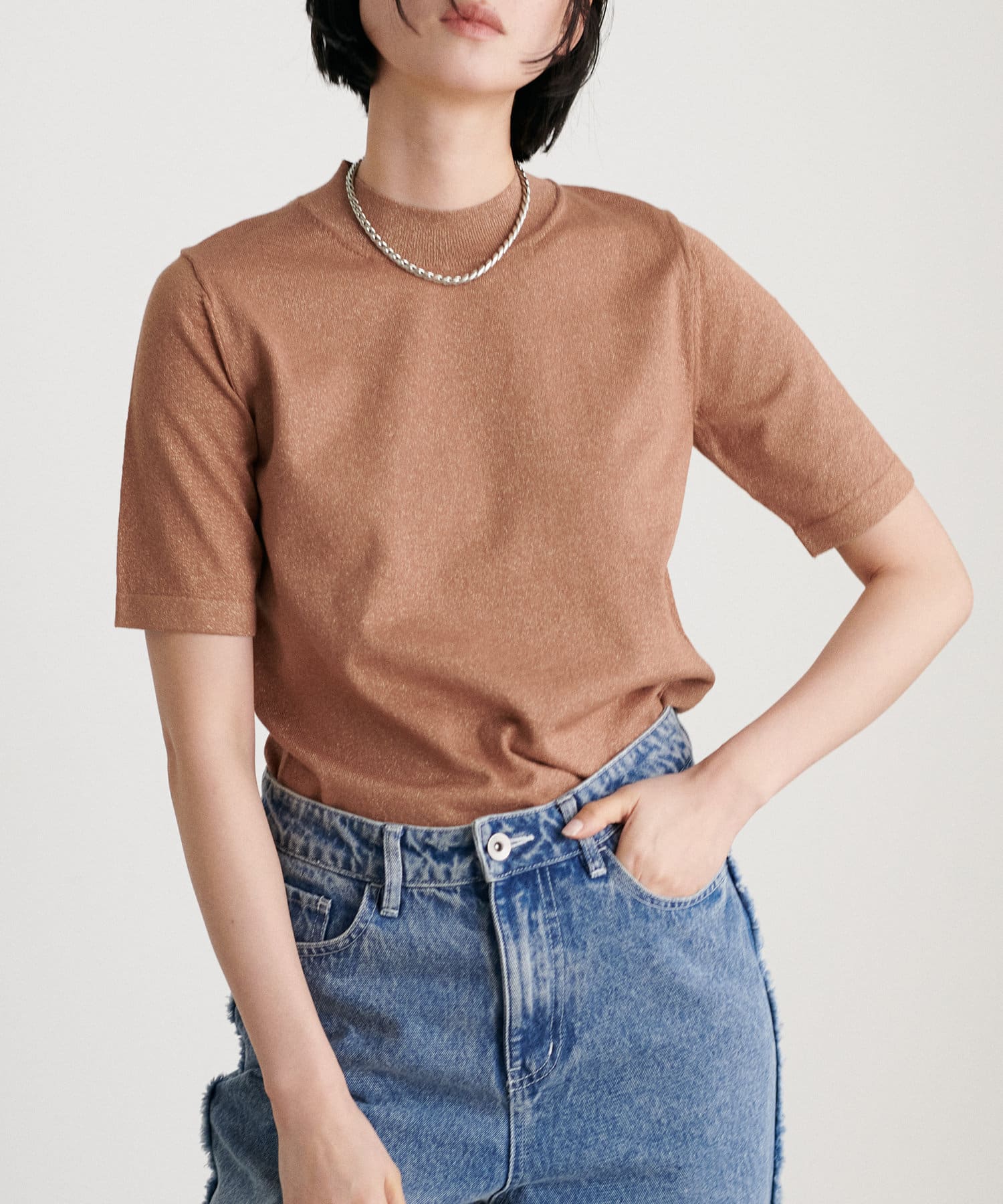 NICE CLAUP / OLIVE des OLIVE OUTLET(ナイスクラップ  / オリーブ デ オリーブ アウトレット) 【LARUTA】シンプルラメニット