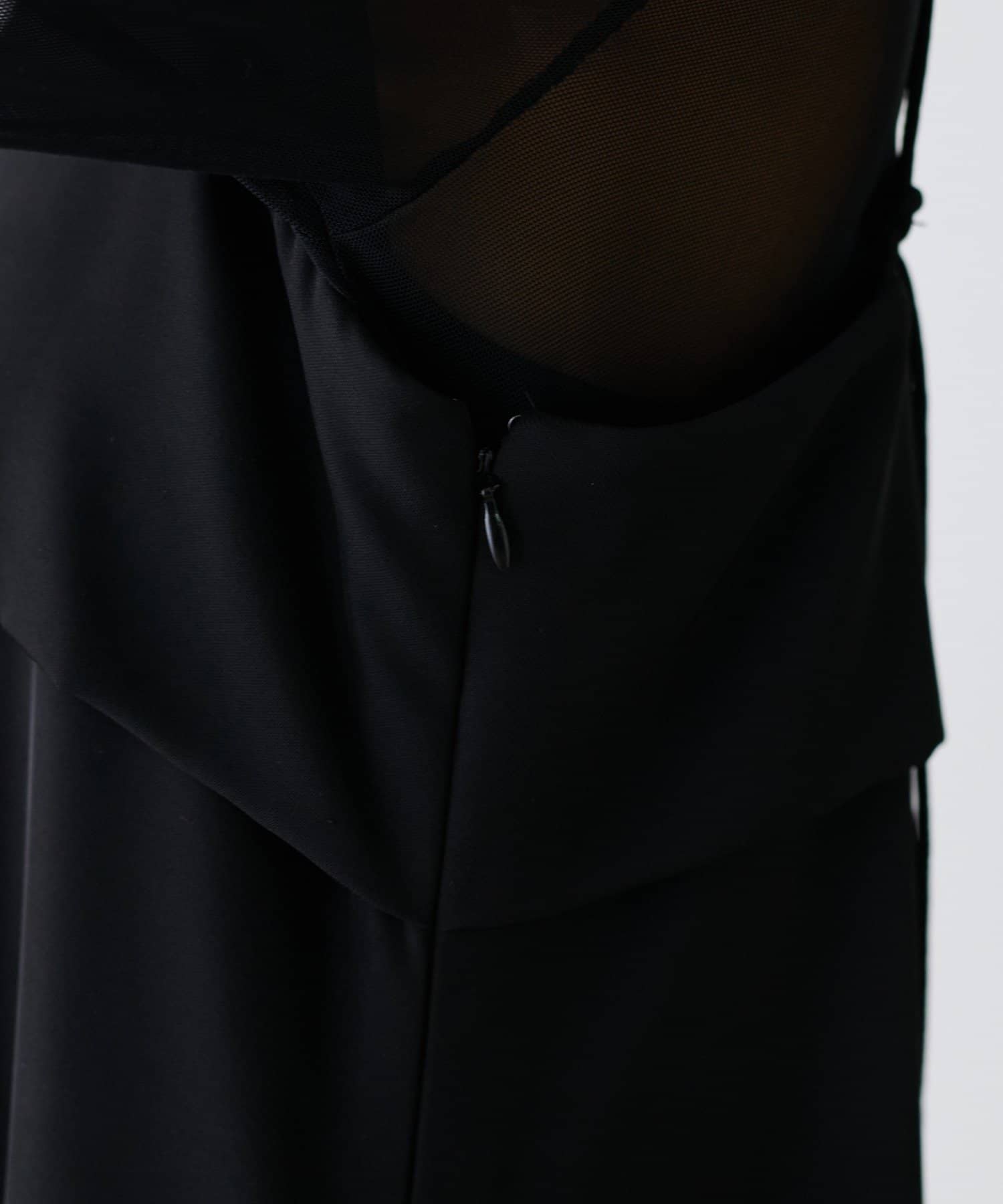 NICE CLAUP / OLIVE des OLIVE OUTLET(ナイスクラップ  / オリーブ デ オリーブ アウトレット) 【LARUTA】ビスチェ風キャミワンピース