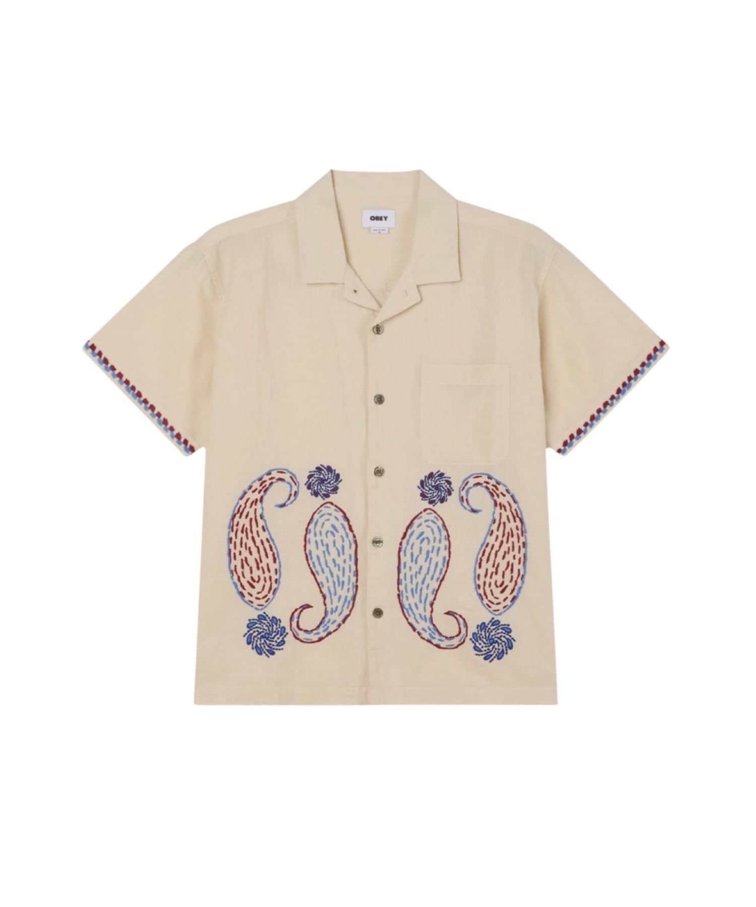 WHO’S WHO gallery(フーズフーギャラリー) 【OBEY】 QUENTIN WOVEN SHORT SLEEVE SHIRT