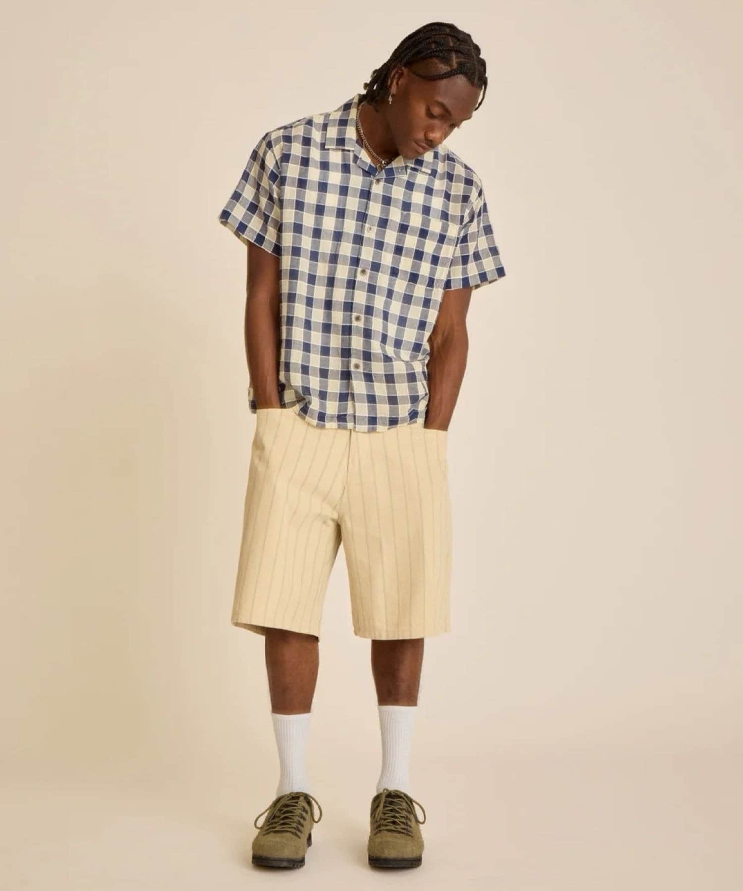 WHO’S WHO gallery(フーズフーギャラリー) 【OBEY】 WELDON WOVEN SHORT SLEEVE SHIRT