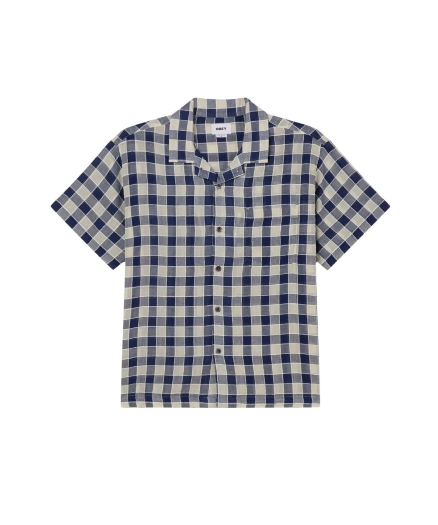 WHO’S WHO gallery(フーズフーギャラリー) 【OBEY】 WELDON WOVEN SHORT SLEEVE SHIRT
