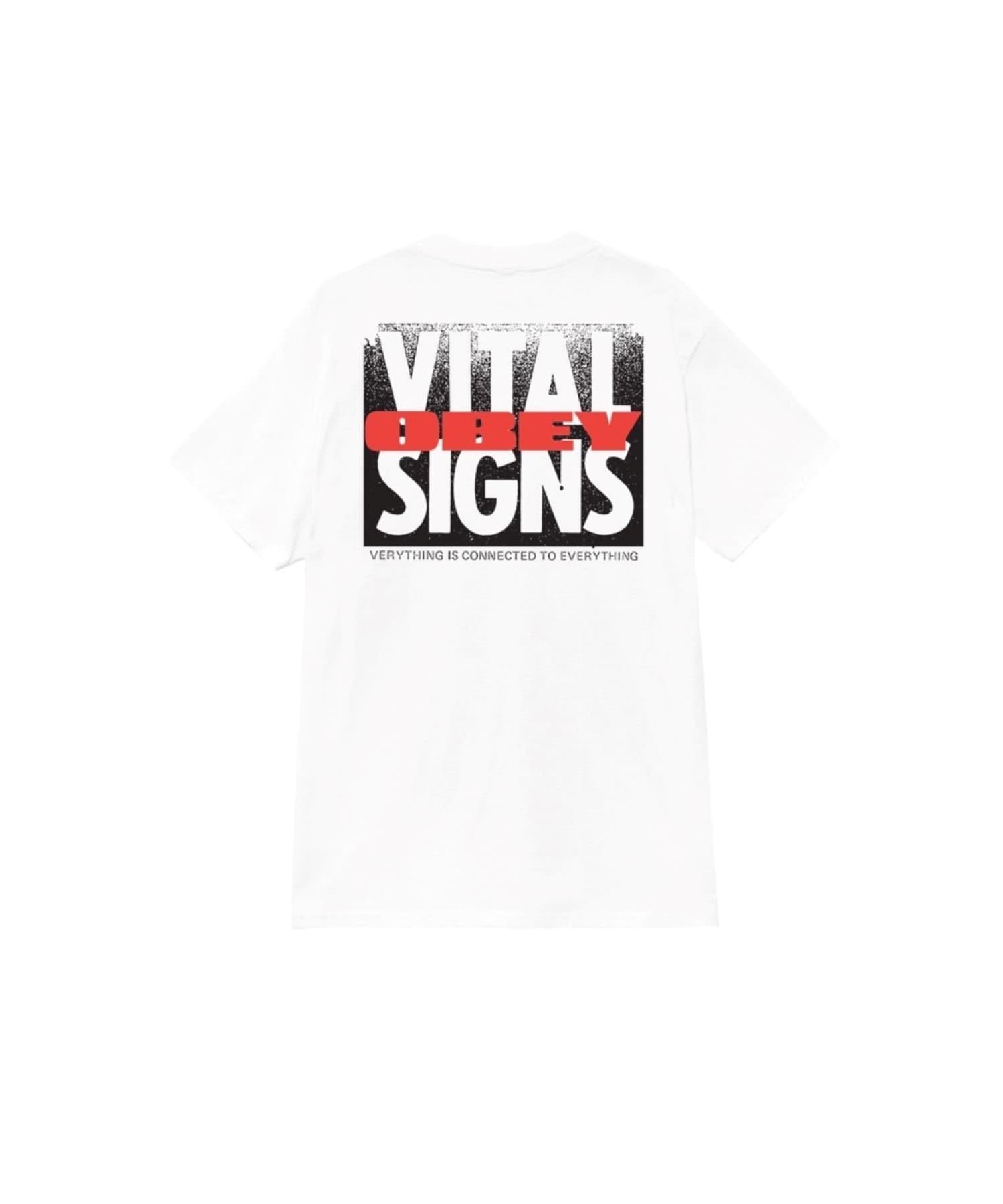 WHO’S WHO gallery(フーズフーギャラリー) 【OBEY】 VITAL SIGNS CLASSIC TEE