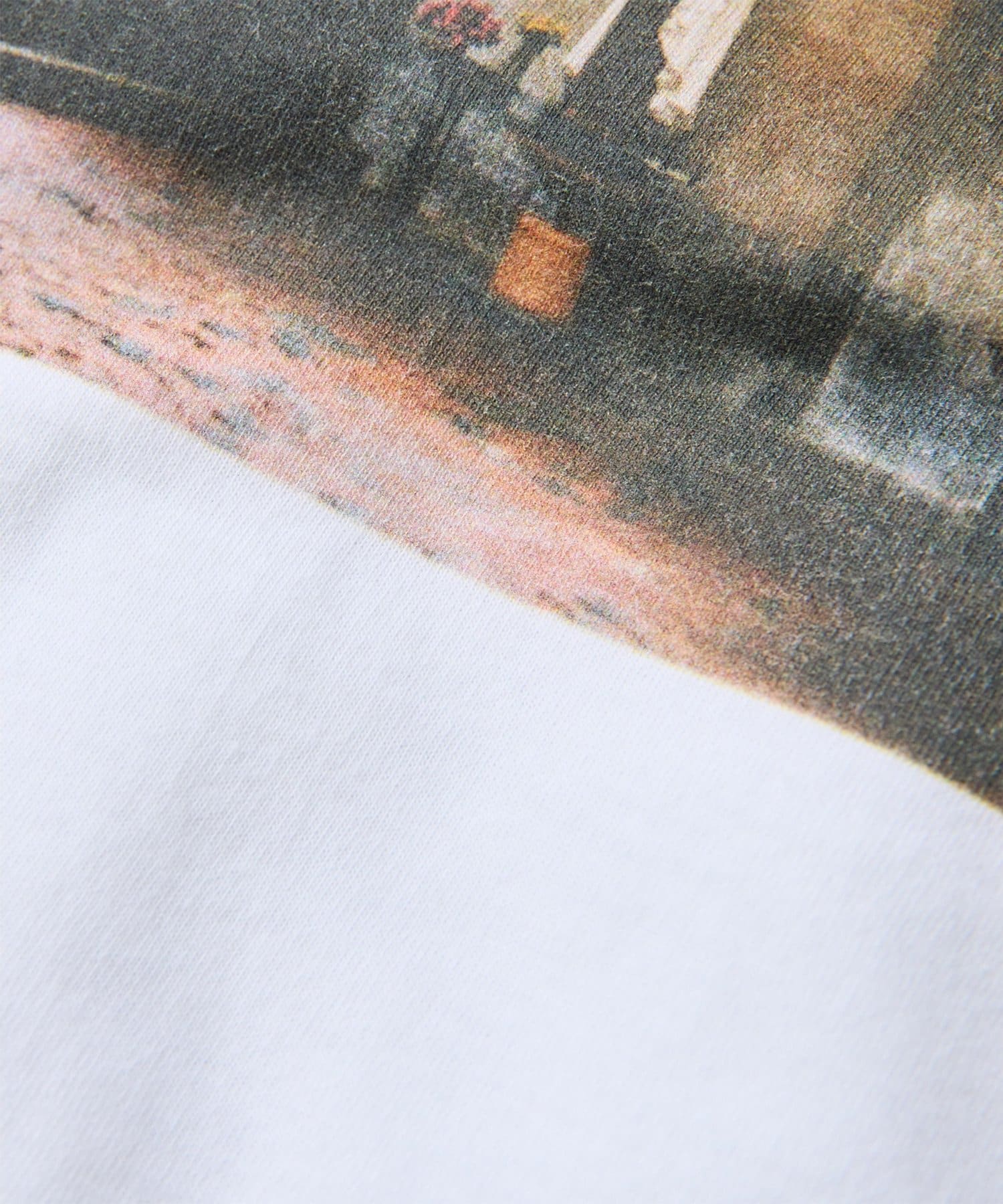 Whim Gazette(ウィム ガゼット) フォトノースリーブTシャツ