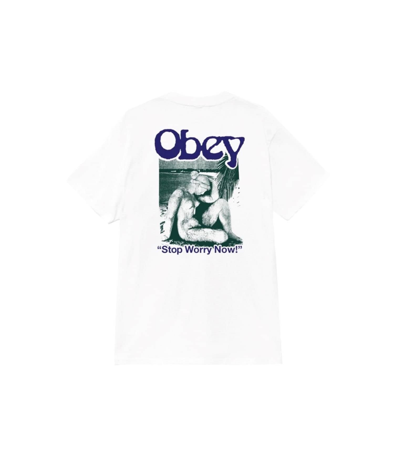 WHO’S WHO gallery(フーズフーギャラリー) 【OBEY】 STOP WORRY NOW CLASSIC TEE