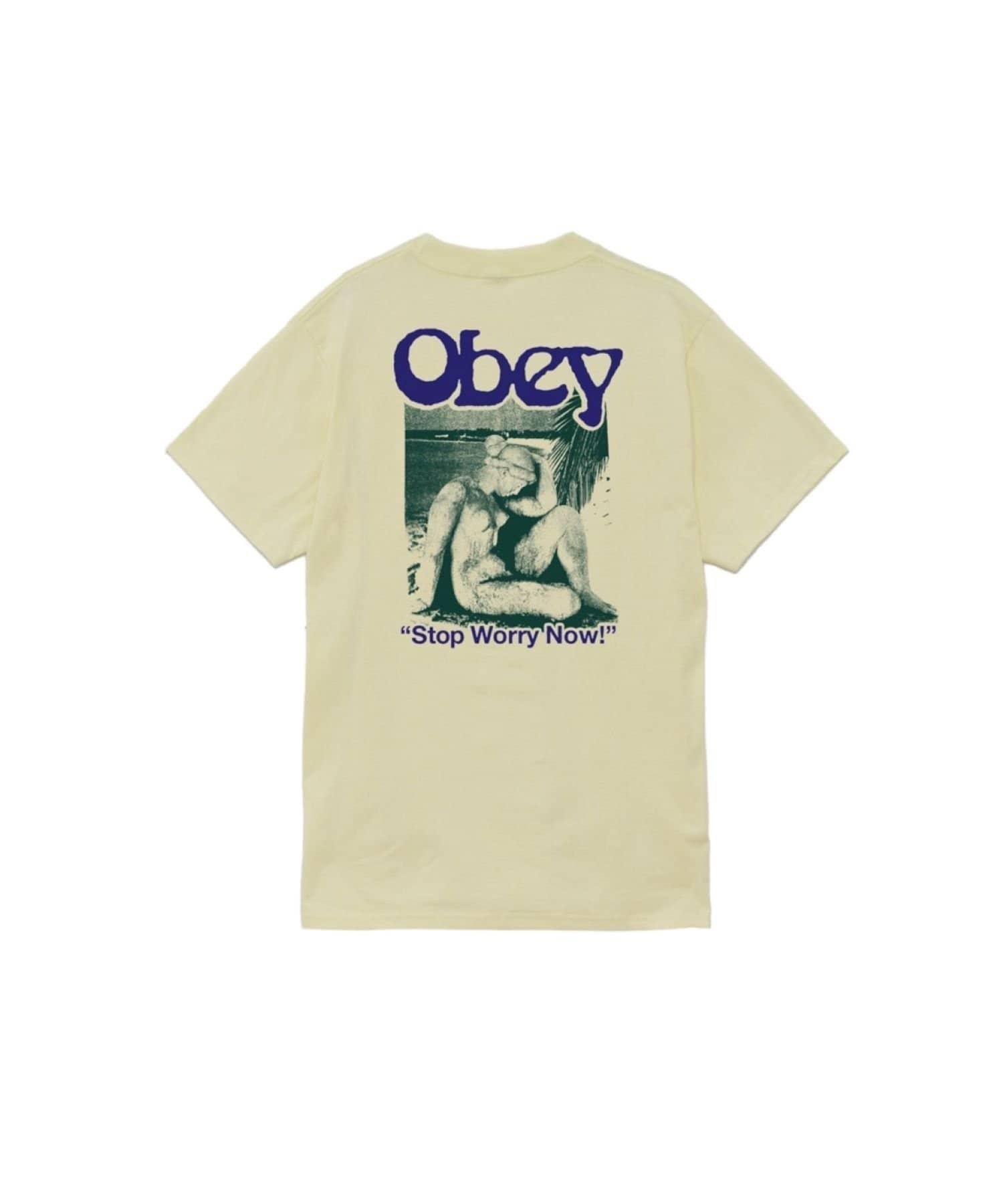 WHO’S WHO gallery(フーズフーギャラリー) 【OBEY】 STOP WORRY NOW CLASSIC TEE