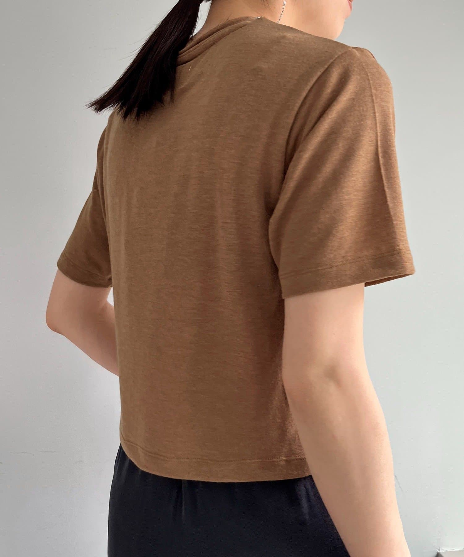 Pasterip(パセリ) Stretch tee ＆ Over tank set