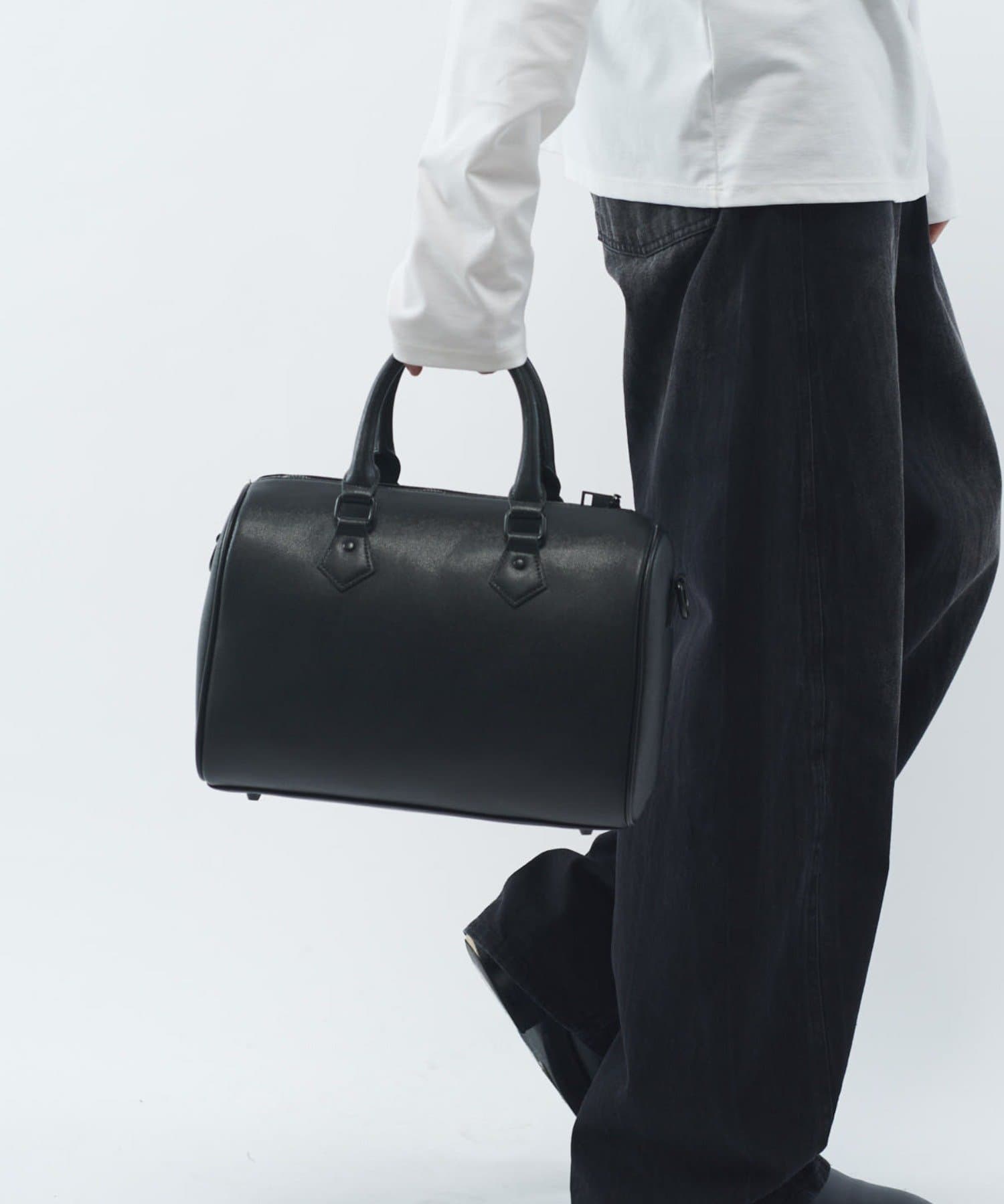 Louis　ブラック、ブラウンセット オリジナルカウレザーボストンバック | Lui's(ルイス)メンズ