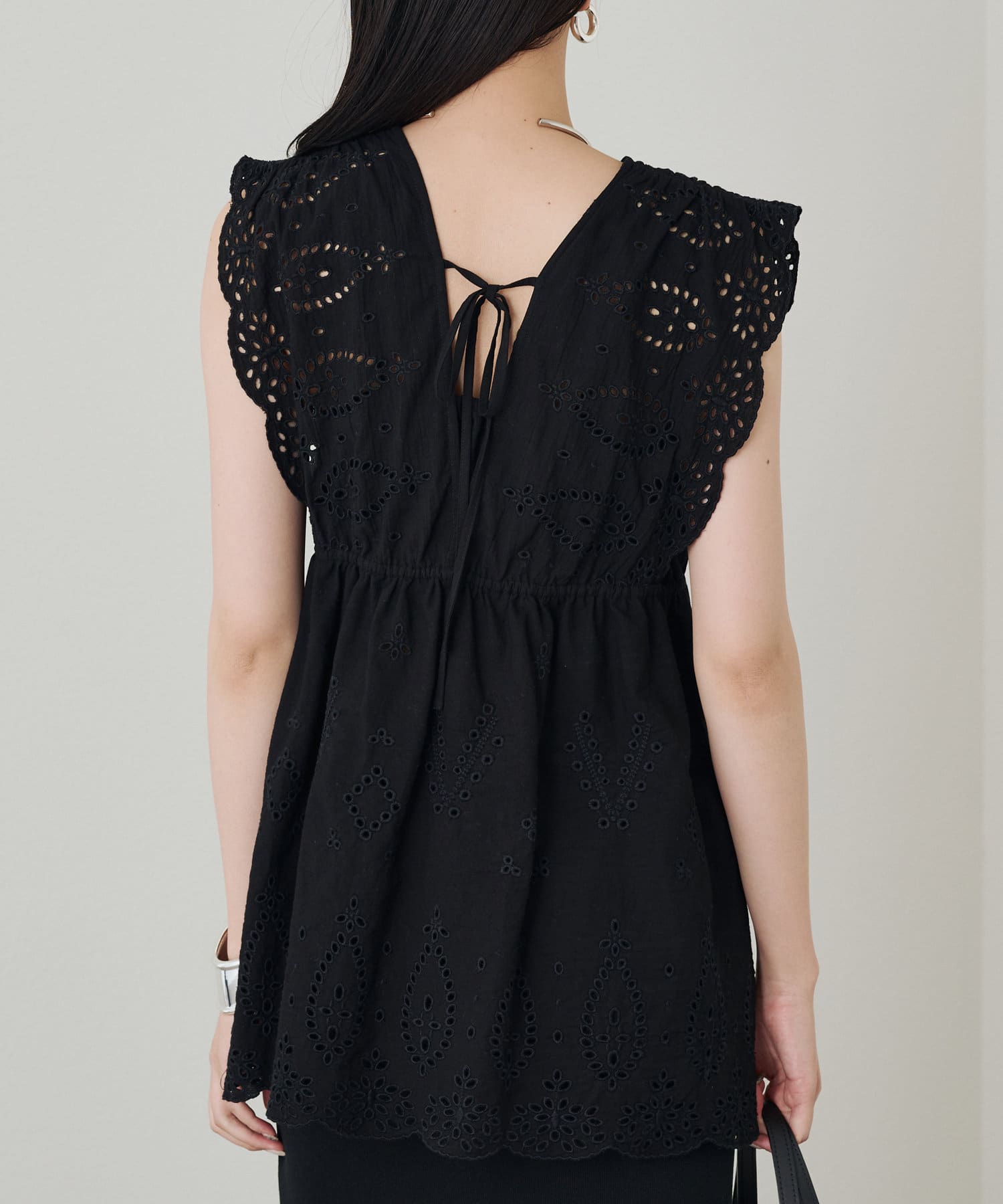 LOUNGEDRESS(ラウンジドレス) コットンレースチュニック