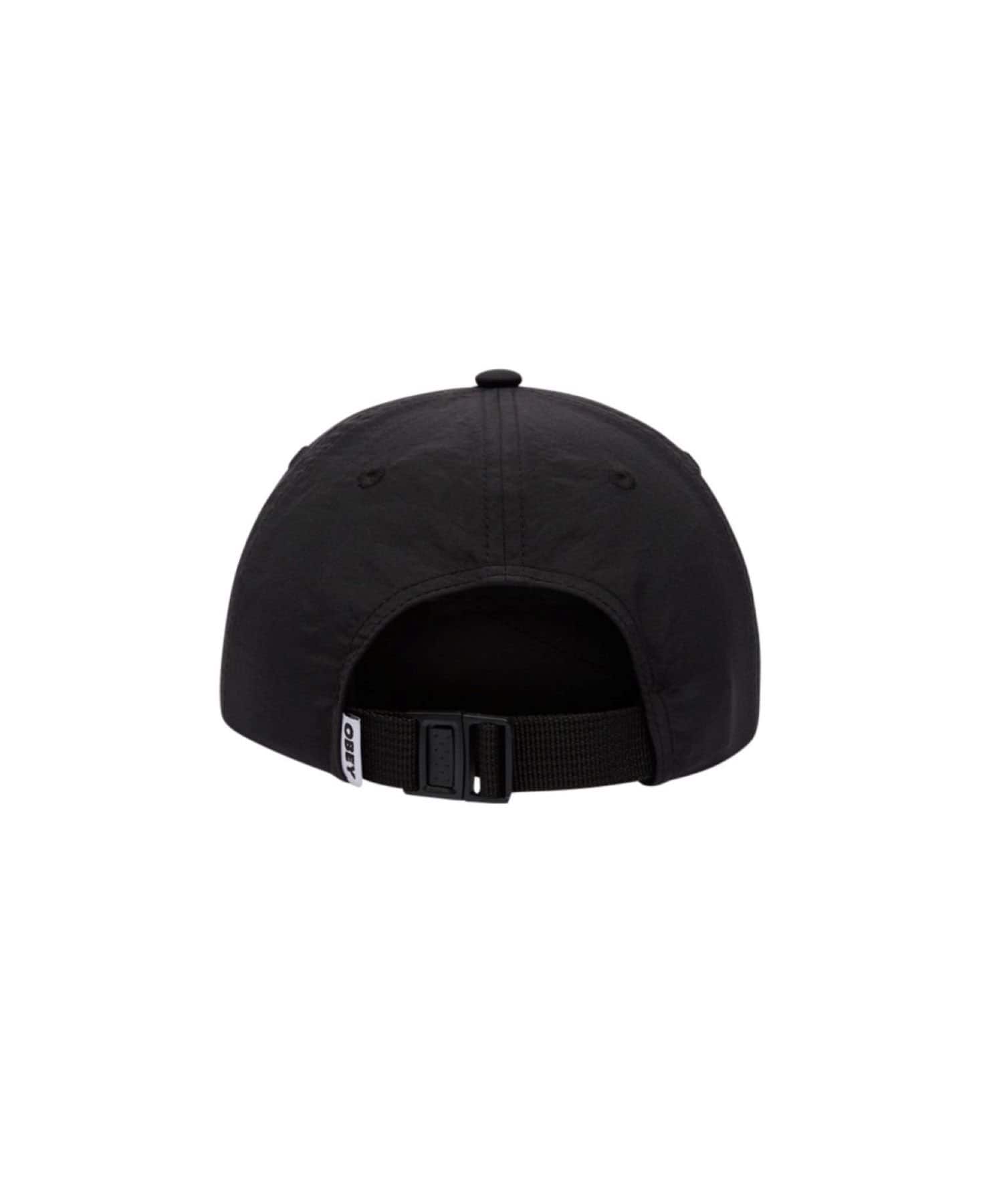 WHO’S WHO gallery(フーズフーギャラリー) 【OBEY】 SCRIPT NYLON 6 PANEL STRAPBACK