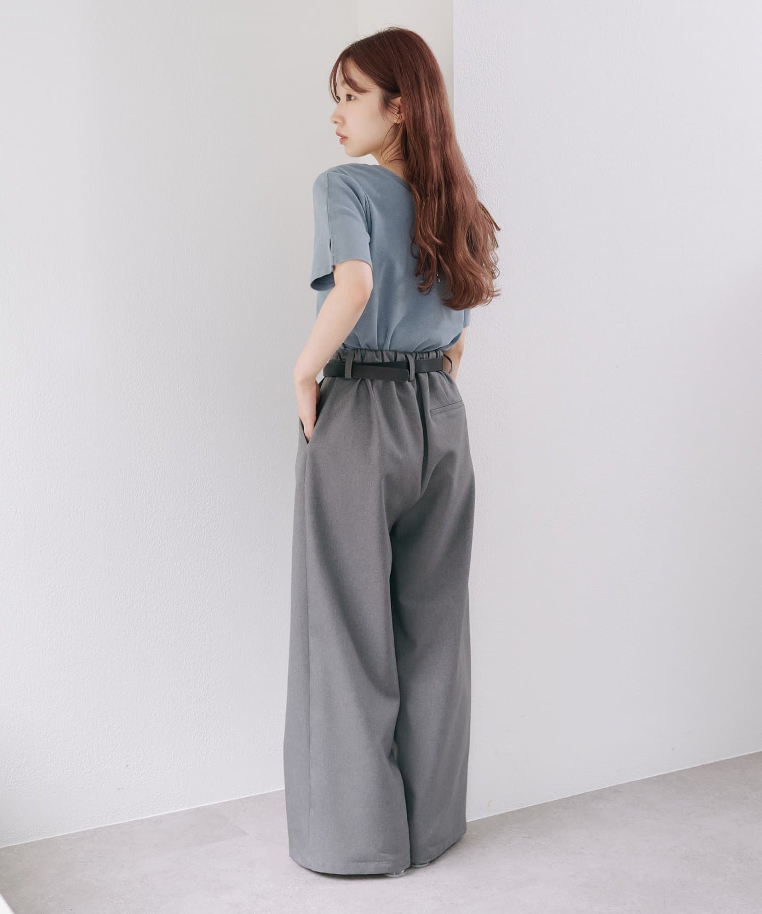 Kastane(カスタネ) 【新色追加/4色展開/XS.Fサイズ展開】ピグメントヘンリーTEE