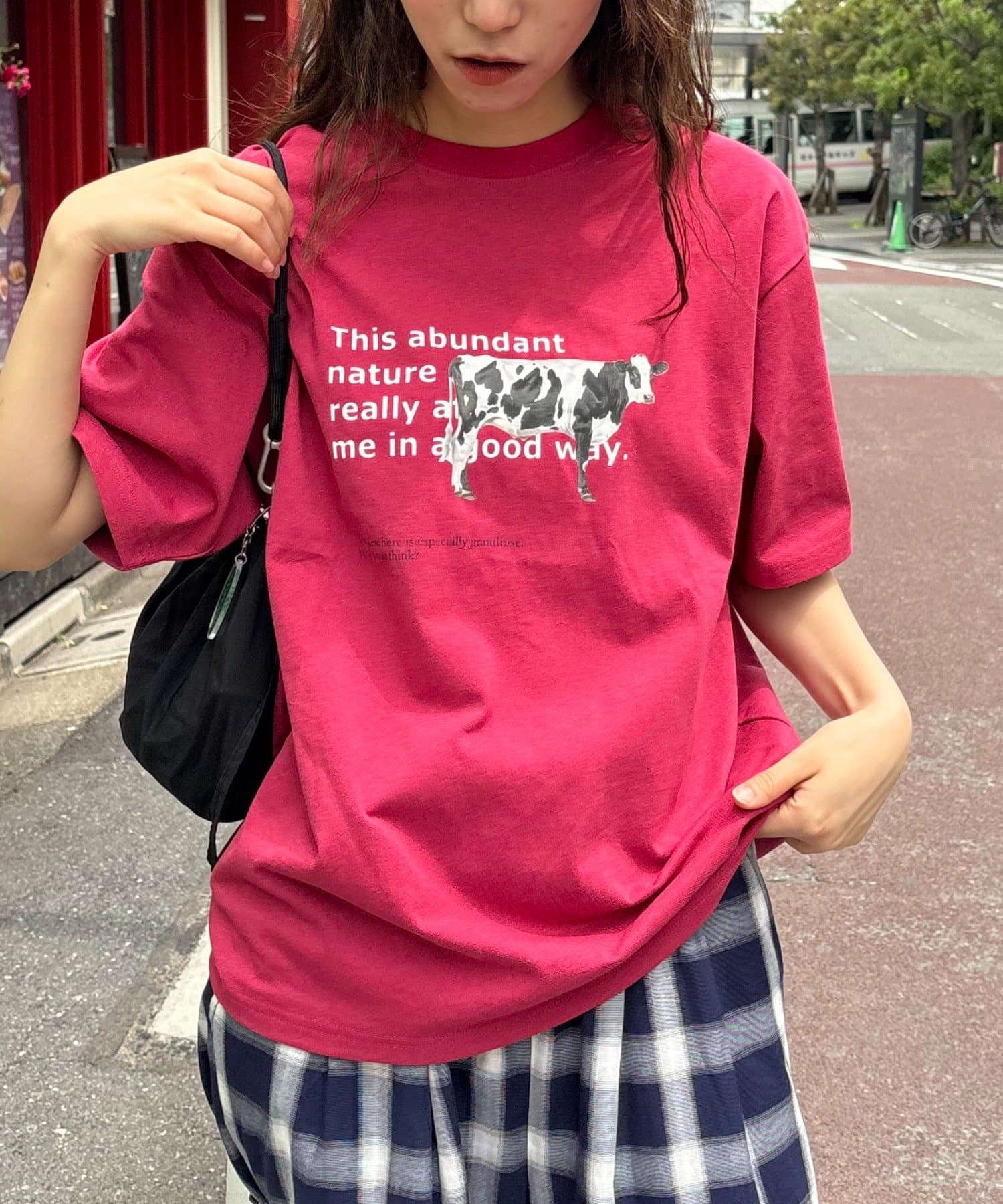 CIAOPANIC TYPY(チャオパニックティピー) 【UNISEX】牛グラフィックTEE