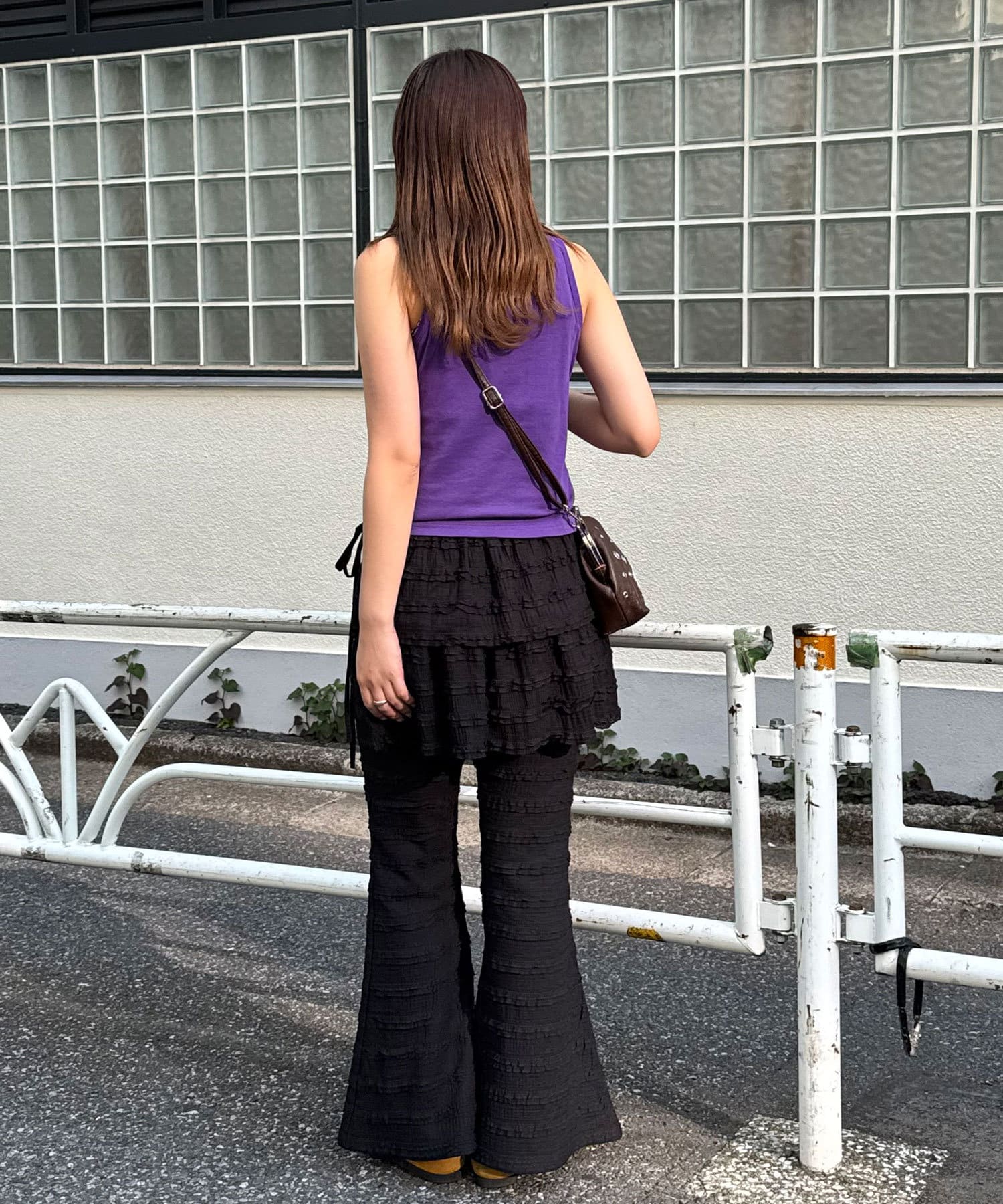 CIAOPANIC(チャオパニック) 巻きスカートSETフリルフレアパンツ