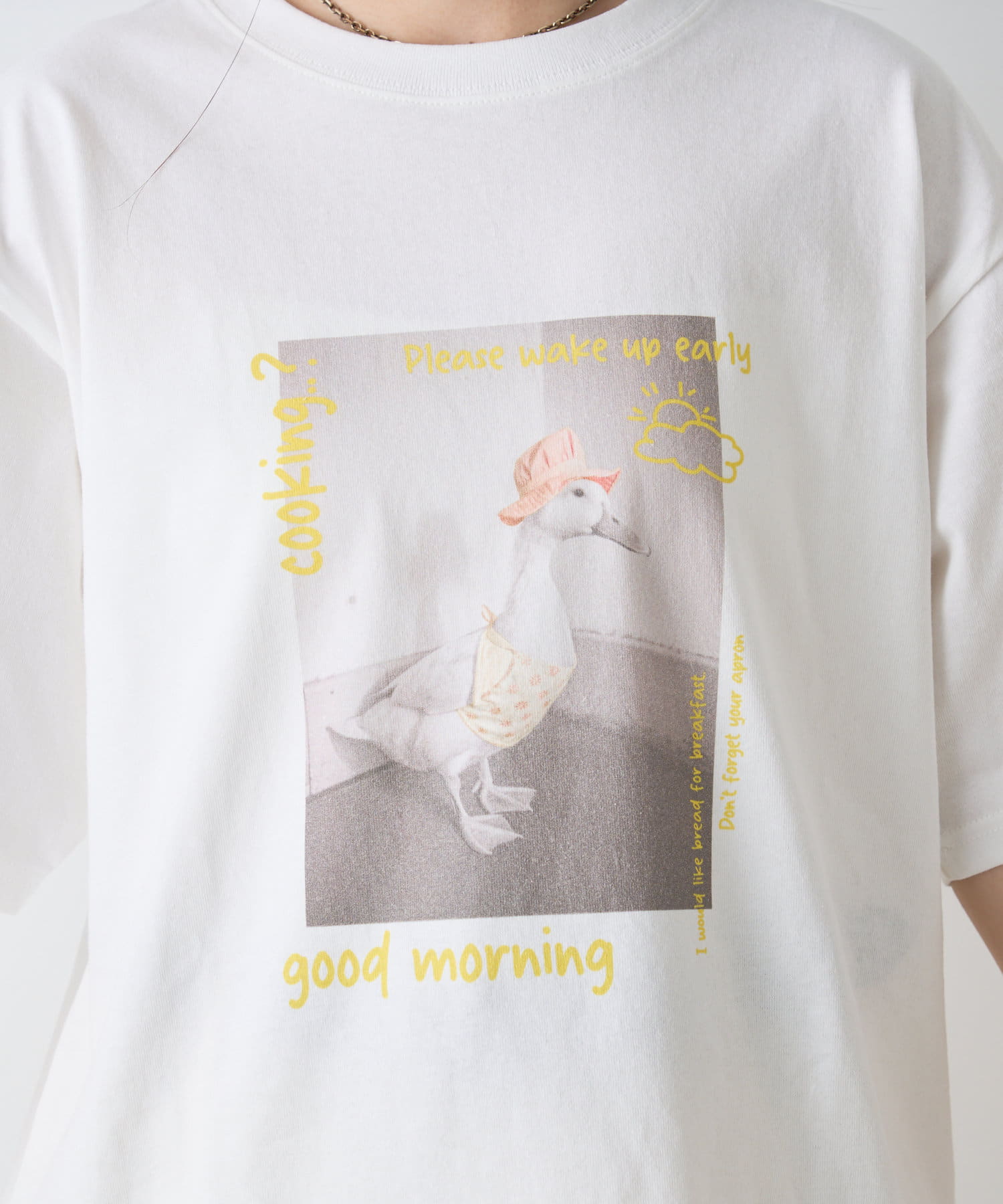 CIAOPANIC TYPY(チャオパニックティピー) 【UNISEX】ユニークアニマルフォトTEE