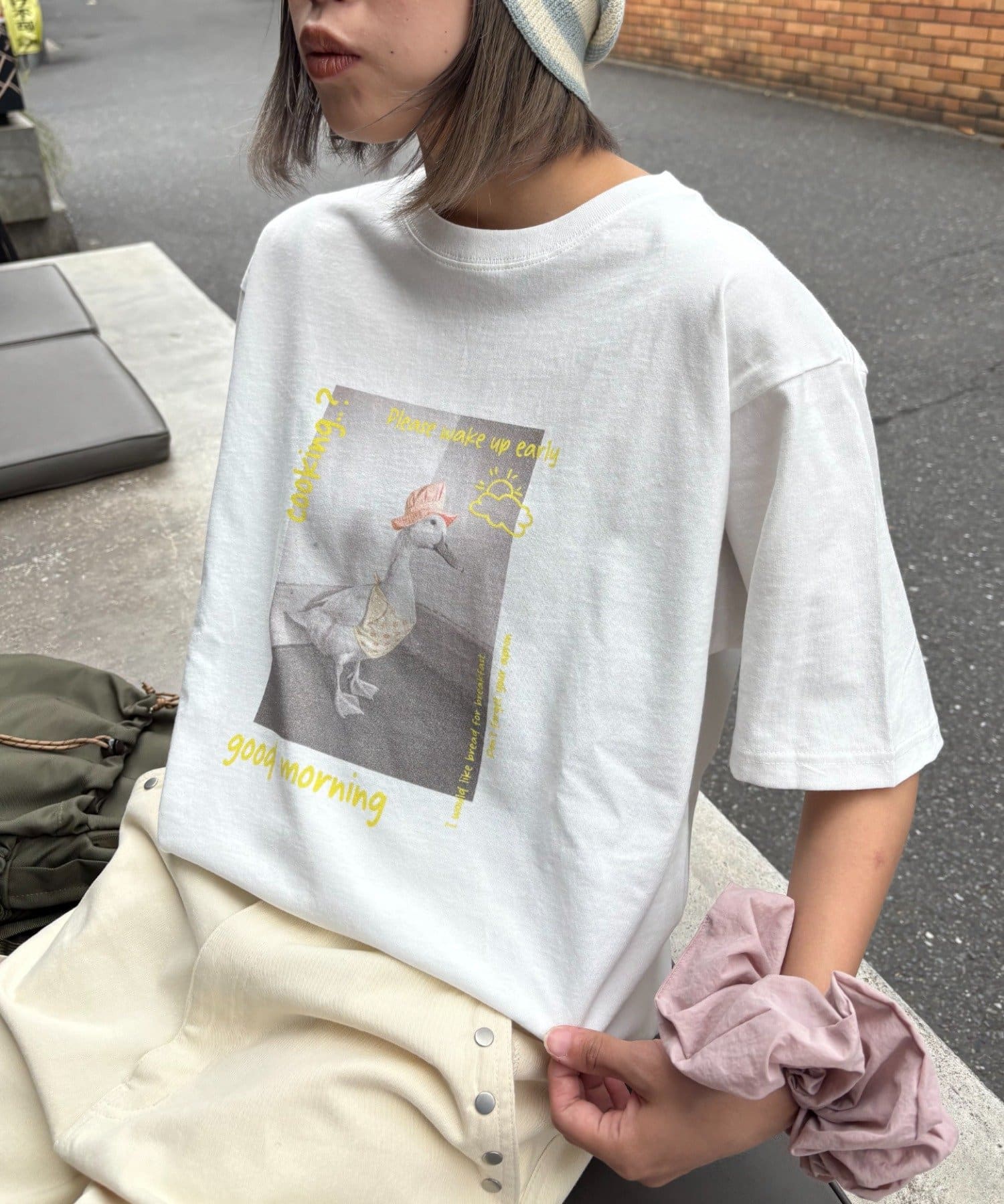 CIAOPANIC TYPY(チャオパニックティピー) 【UNISEX】ユニークアニマルフォトTEE