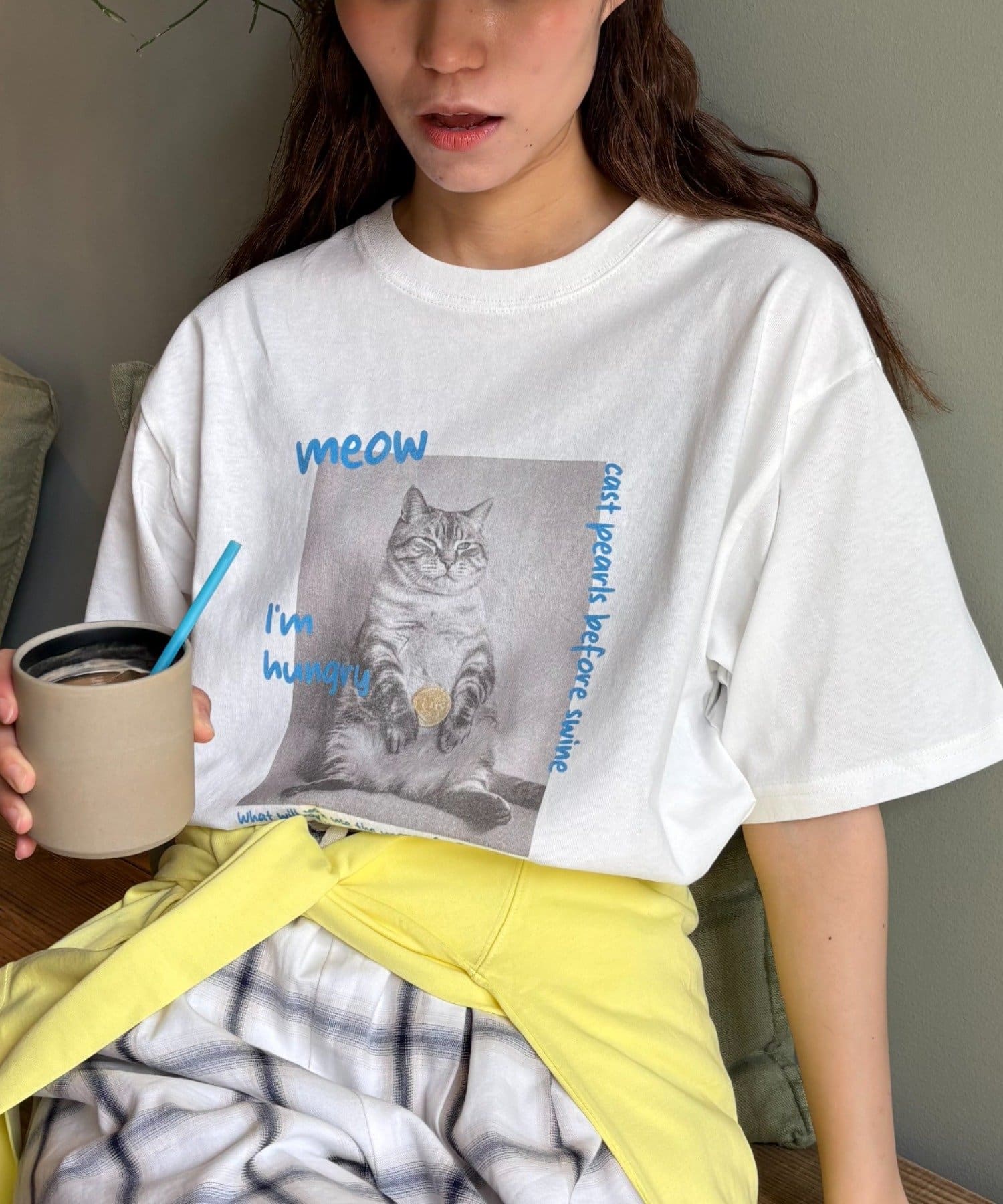 CIAOPANIC TYPY(チャオパニックティピー) 【UNISEX】ユニークアニマルフォトTEE