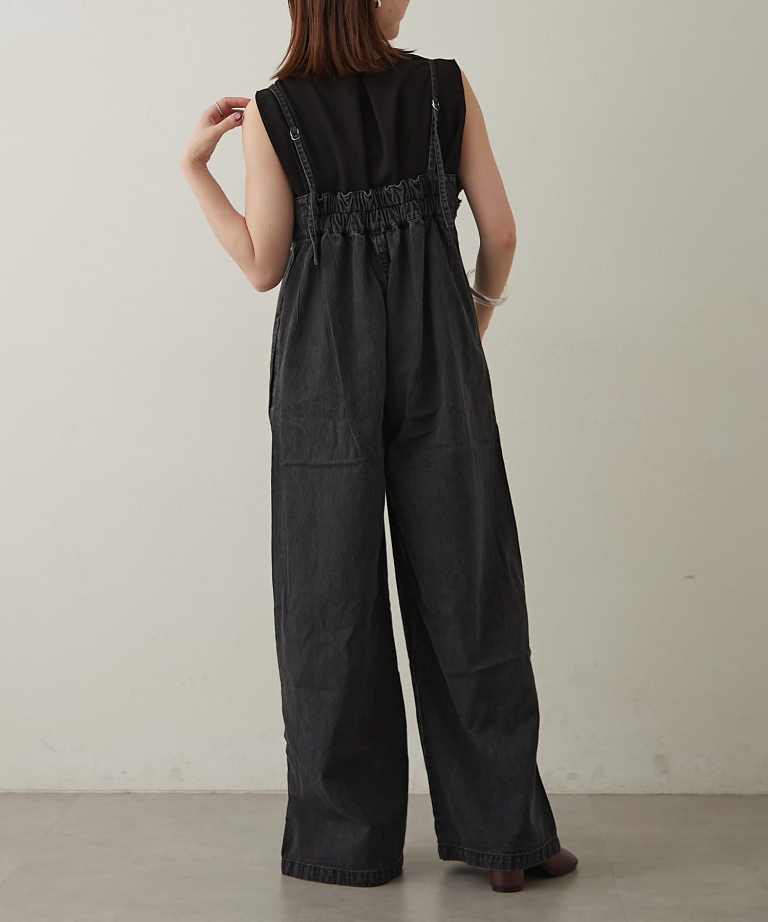 Omekashi(オメカシ) ストレッチシフォンノースリブラウス