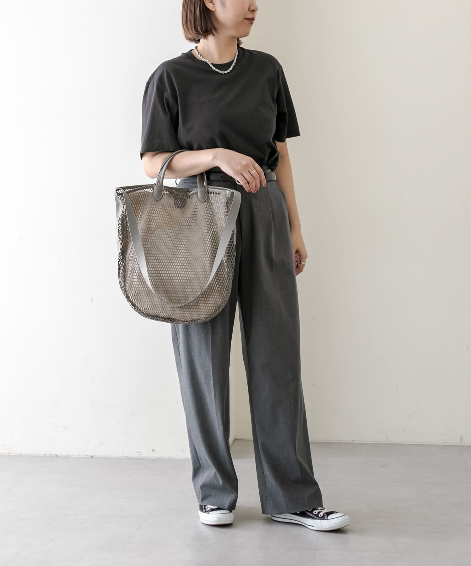 OUTLET(アウトレット) 【ear PAPILLONNER】メッシュライトショルダーバッグ