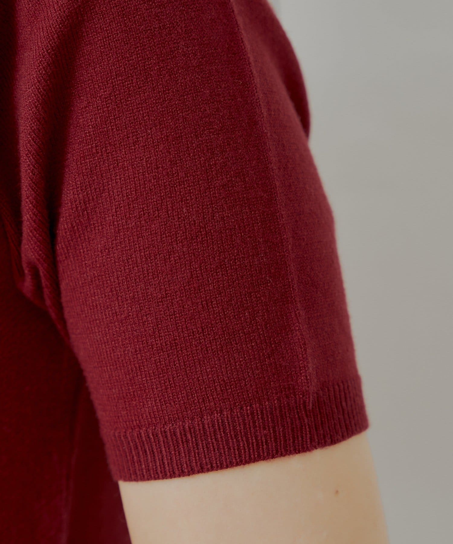 Chico(チコ) アーガイル半袖チビニット