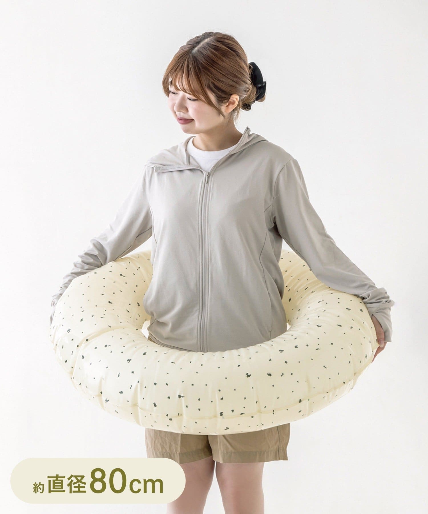 3COINS(スリーコインズ) おそろい浮き輪：80cm