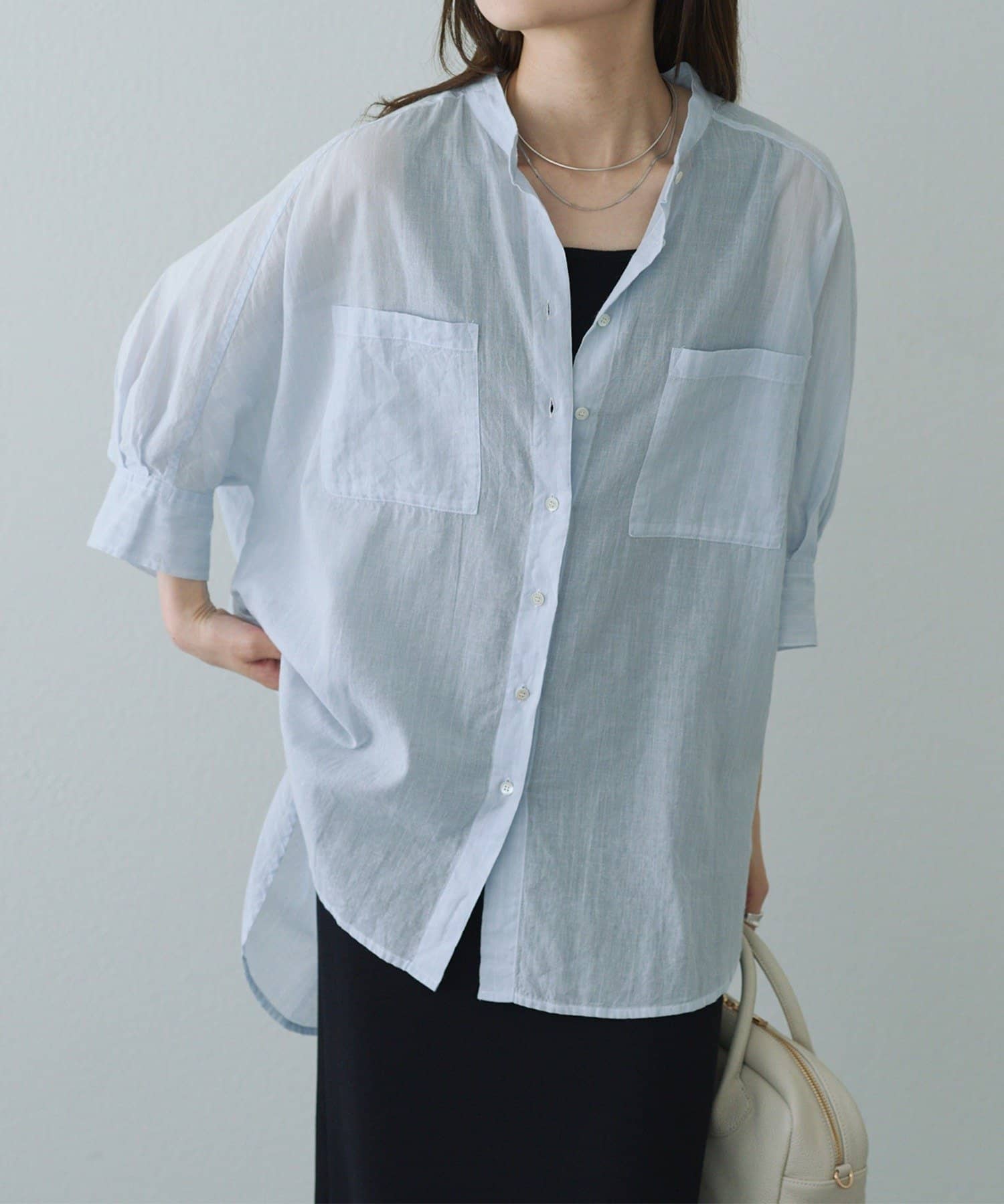 GYDA ブラウス シャツ シンプルストライプシャツ レディース