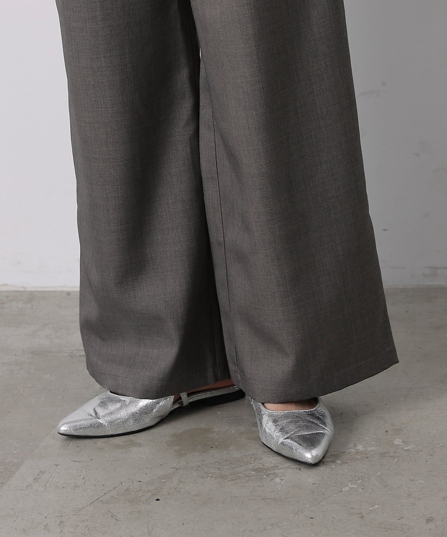 COLONY 2139(コロニー トゥーワンスリーナイン) ウエストフラットゴムスラックス