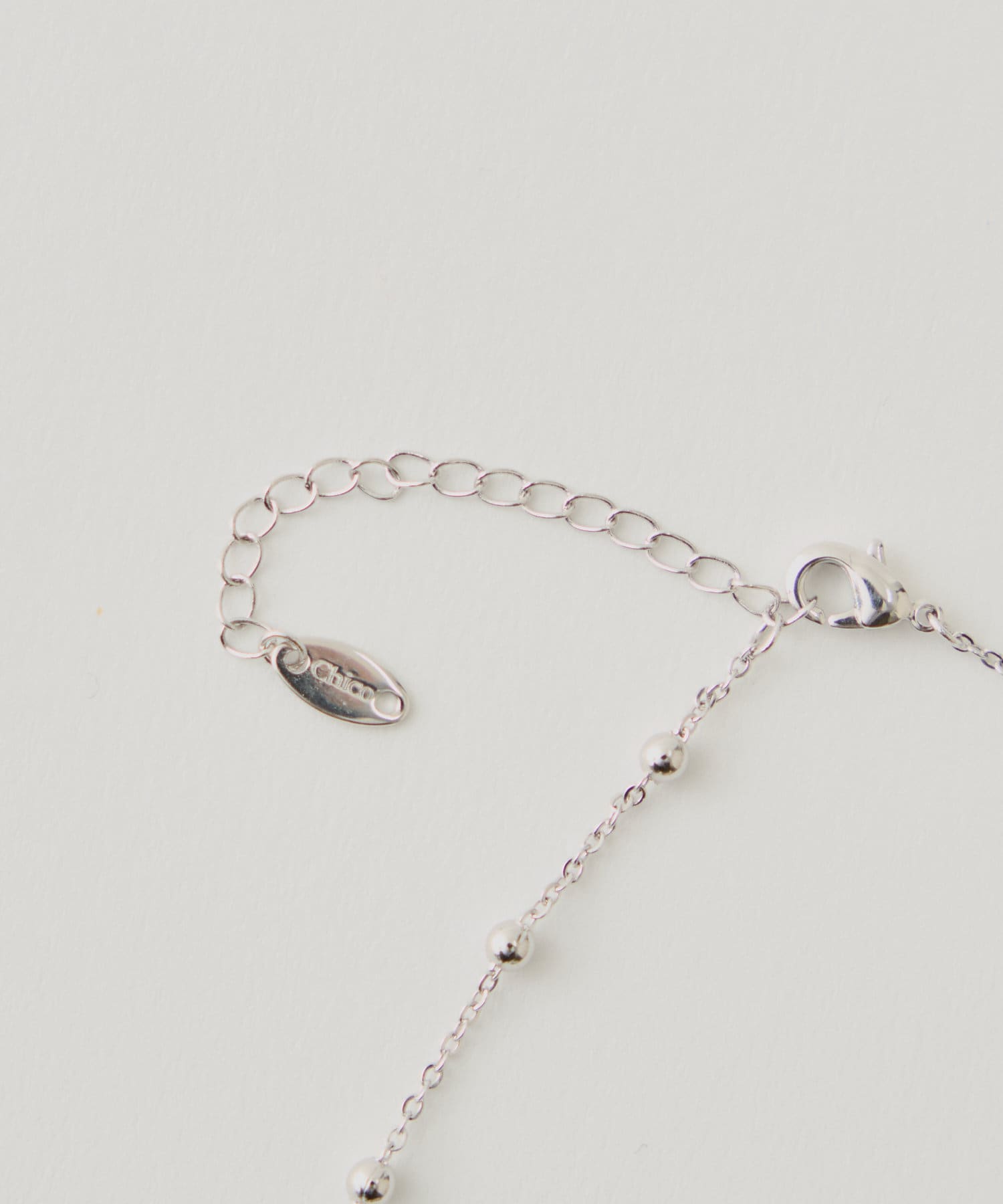 OUTLET(アウトレット) 【Chico】ボールチェーンデザインネックレス