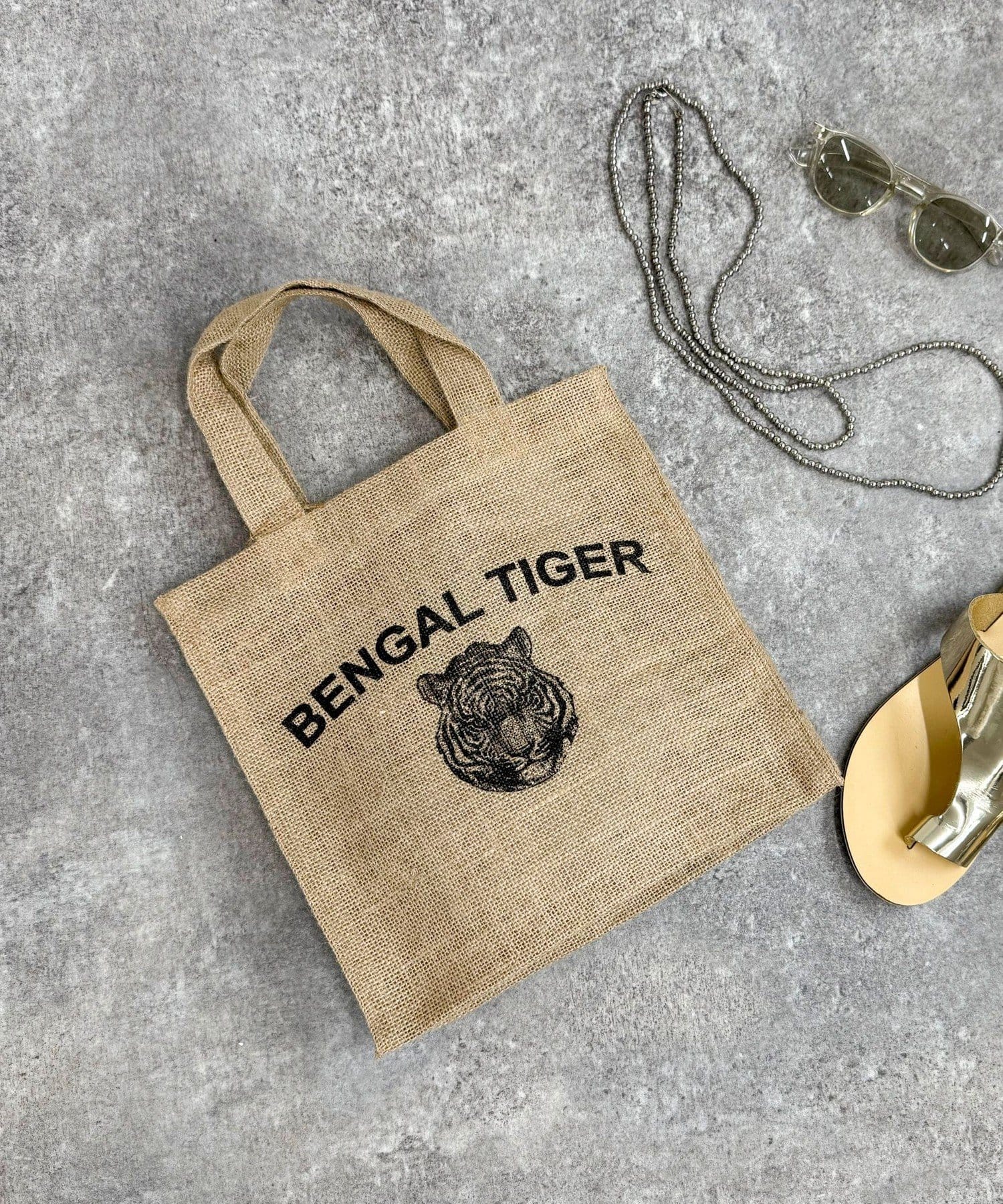 FREDY & GLOSTER(フレディ アンド グロスター) 【MAISON BENGAL メゾンベンガル】アニマルプリントトートバッグ