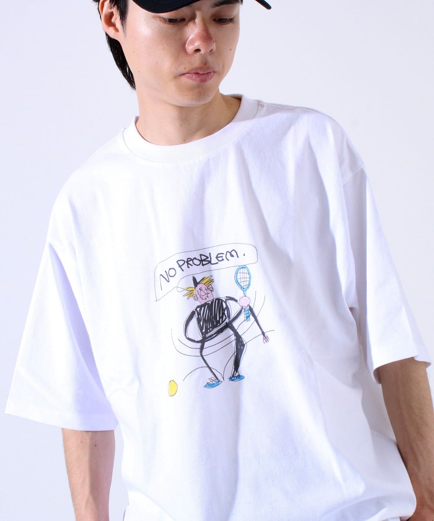 FREDY & GLOSTER(フレディ アンド グロスター) イラストレーター【ogwillust/オガワナツミ】 コラボ プリントTシャツ