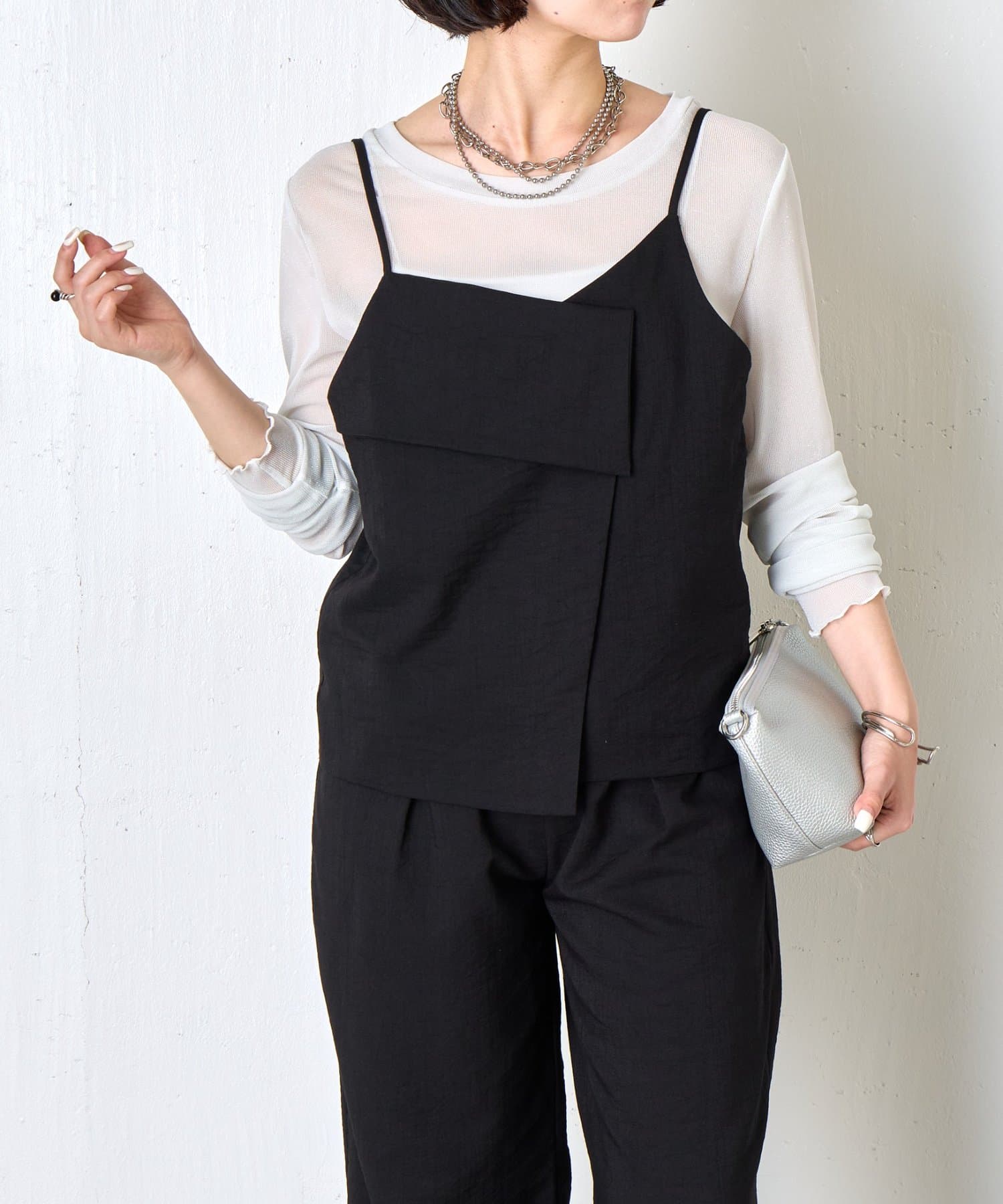 Jena　espace merveilleux(ジェナ　エスパスメルヴェイユ) キャミビスチェセットアップ