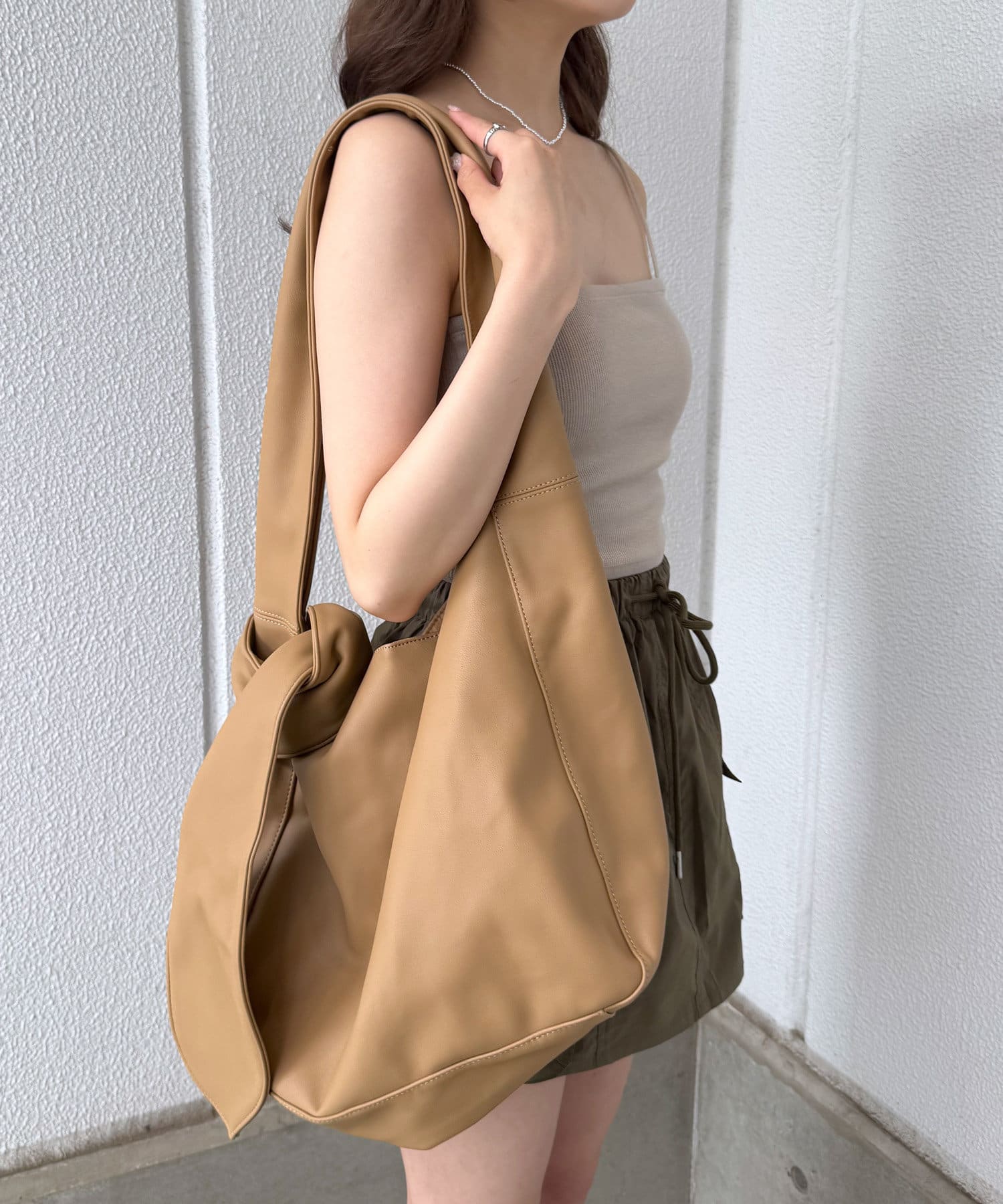 mline(エムライン) loti BIG結び目BAG