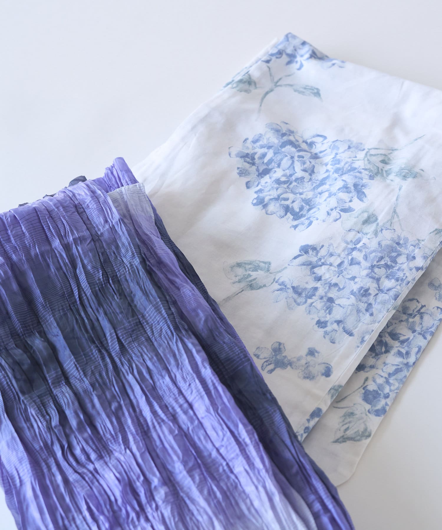 La boutique BonBon(ラブティックボンボン) 【mikiセレクト】夕涼みの柴陽花/浴衣と帯2点セット