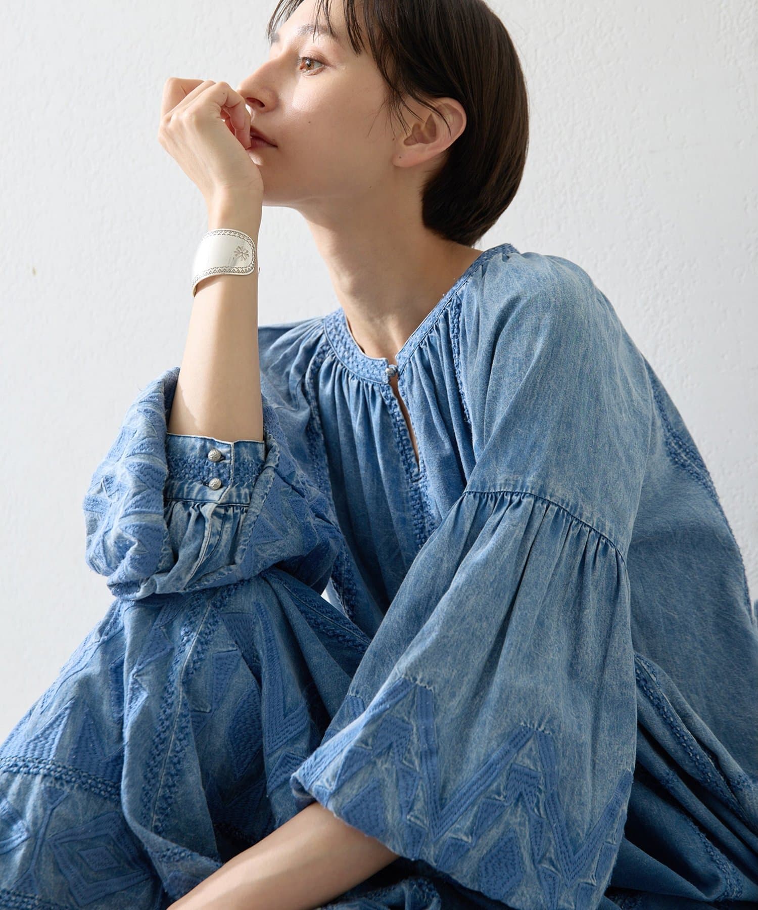 d.i.a ワンピース エンブロイダリーワンピース | Whim Gazette(ウィム ガゼット