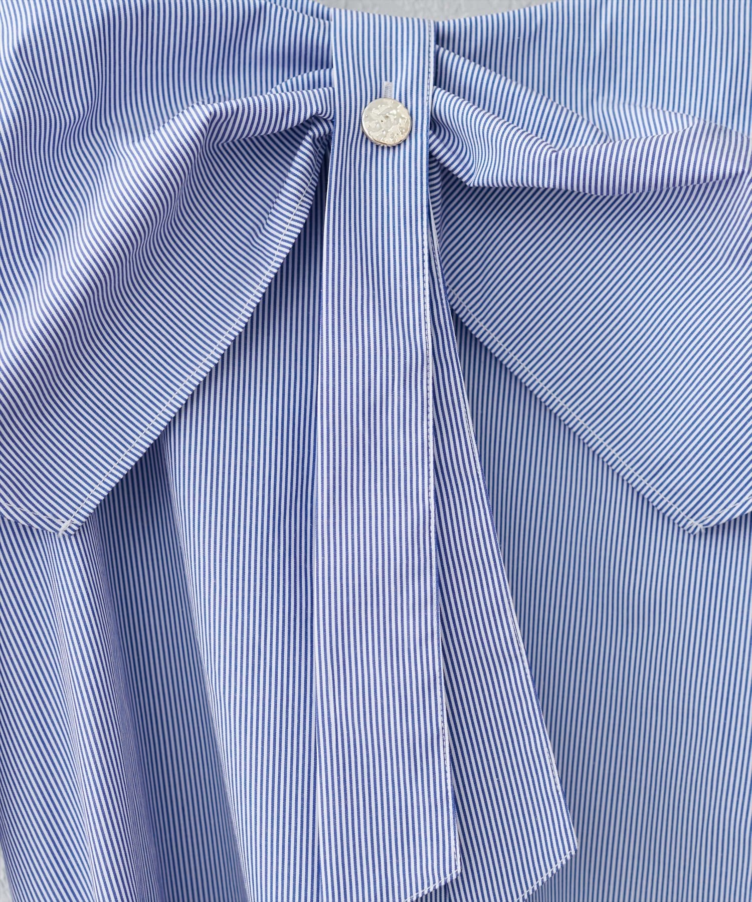 NICE CLAUP / OLIVE des OLIVE OUTLET(ナイスクラップ  / オリーブ デ オリーブ アウトレット) 【natural couture】マルチWAYBIGカラーリボンブラウス