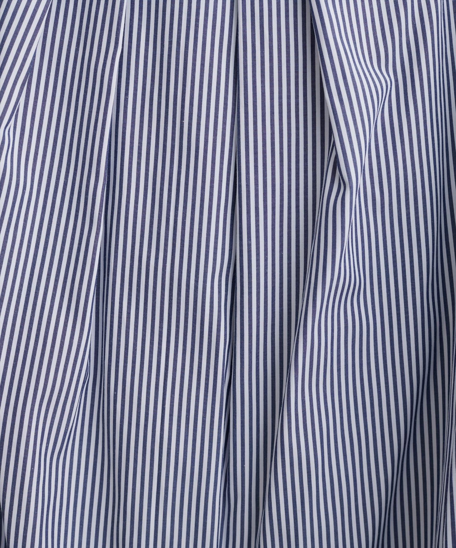 NICE CLAUP / OLIVE des OLIVE OUTLET(ナイスクラップ  / オリーブ デ オリーブ アウトレット) 【natural couture】バック釦スタンドカラーシャツ
