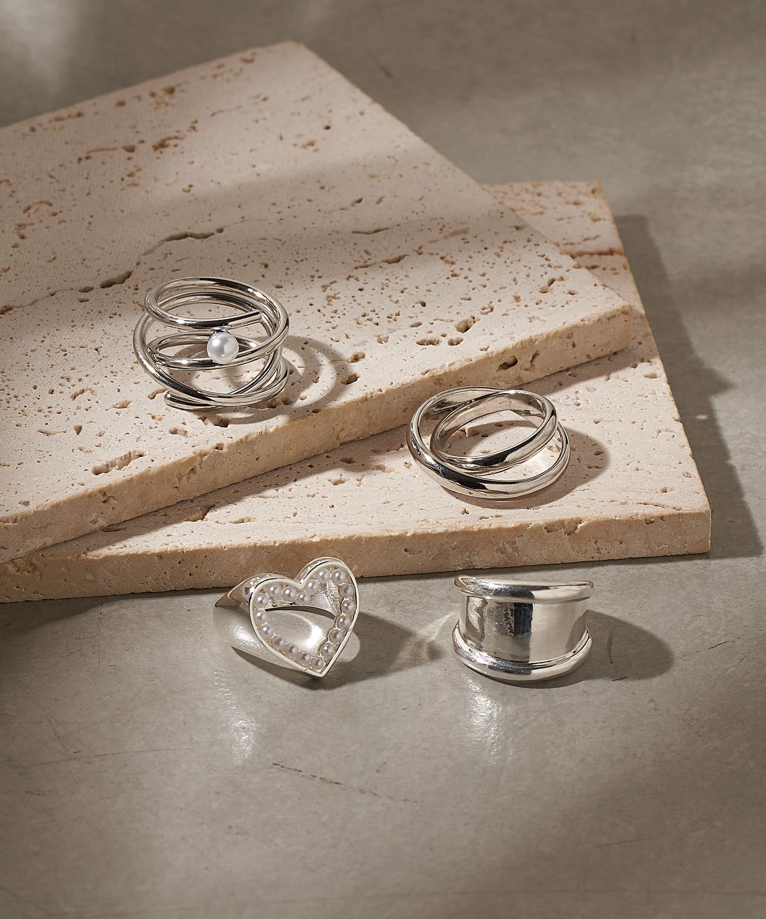 Lattice(ラティス) ニュアンスパールリング