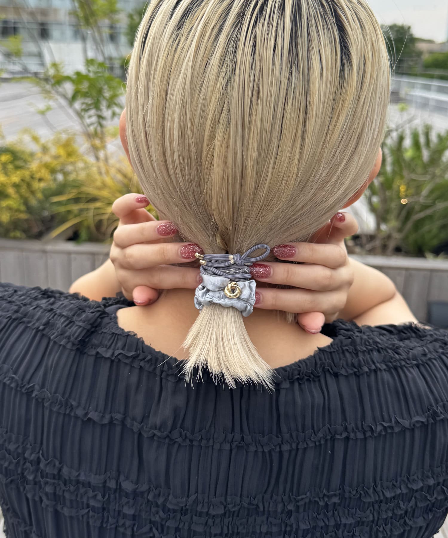 ニュアンスメタルヘアゴムセット(3P) | Lattice(ラティス)レディース