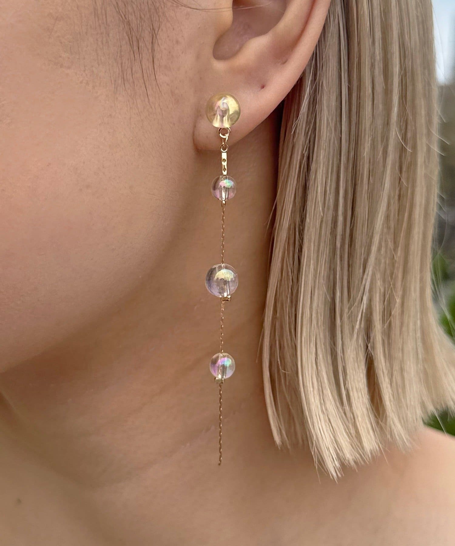 Lattice(ラティス) オーロラクリアピアス