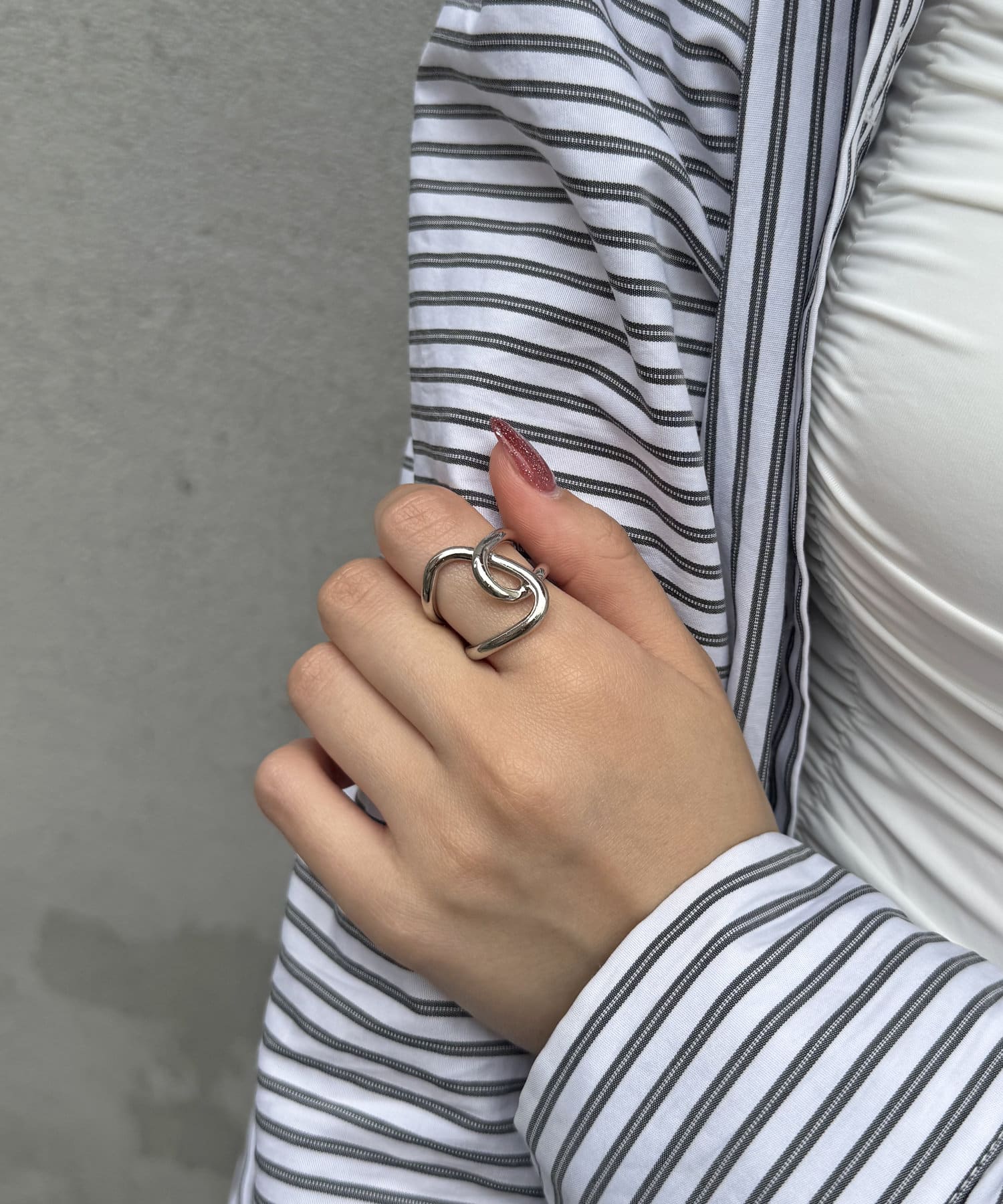 Lattice(ラティス) ニュアンスメタルリング