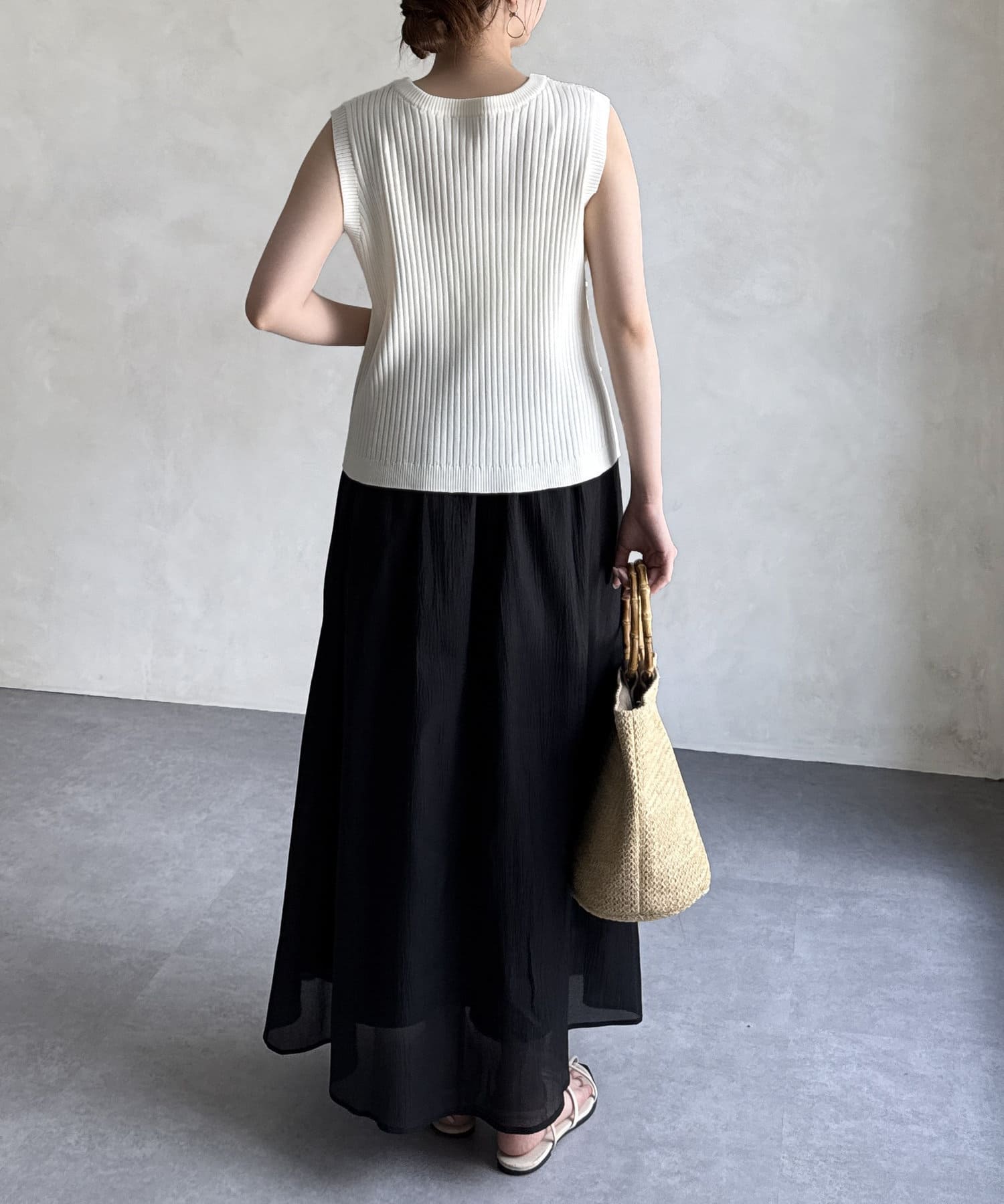 Chez toi(シェトワ) セミシアーフレアスカート