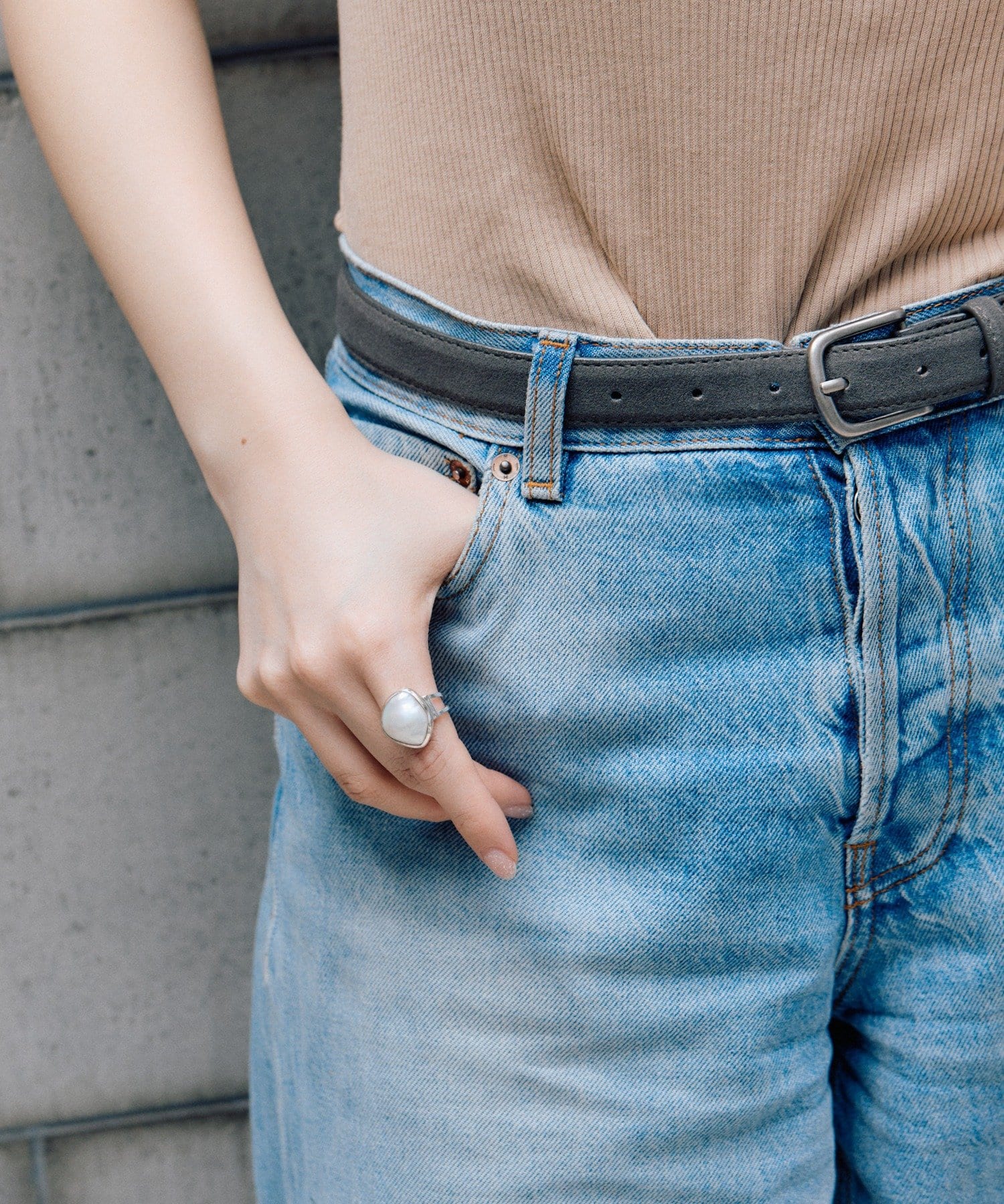 ear PAPILLONNER(イア パピヨネ) 《WEB＆一部店舗限定/スターリングシルバー使用》バロックパールリング