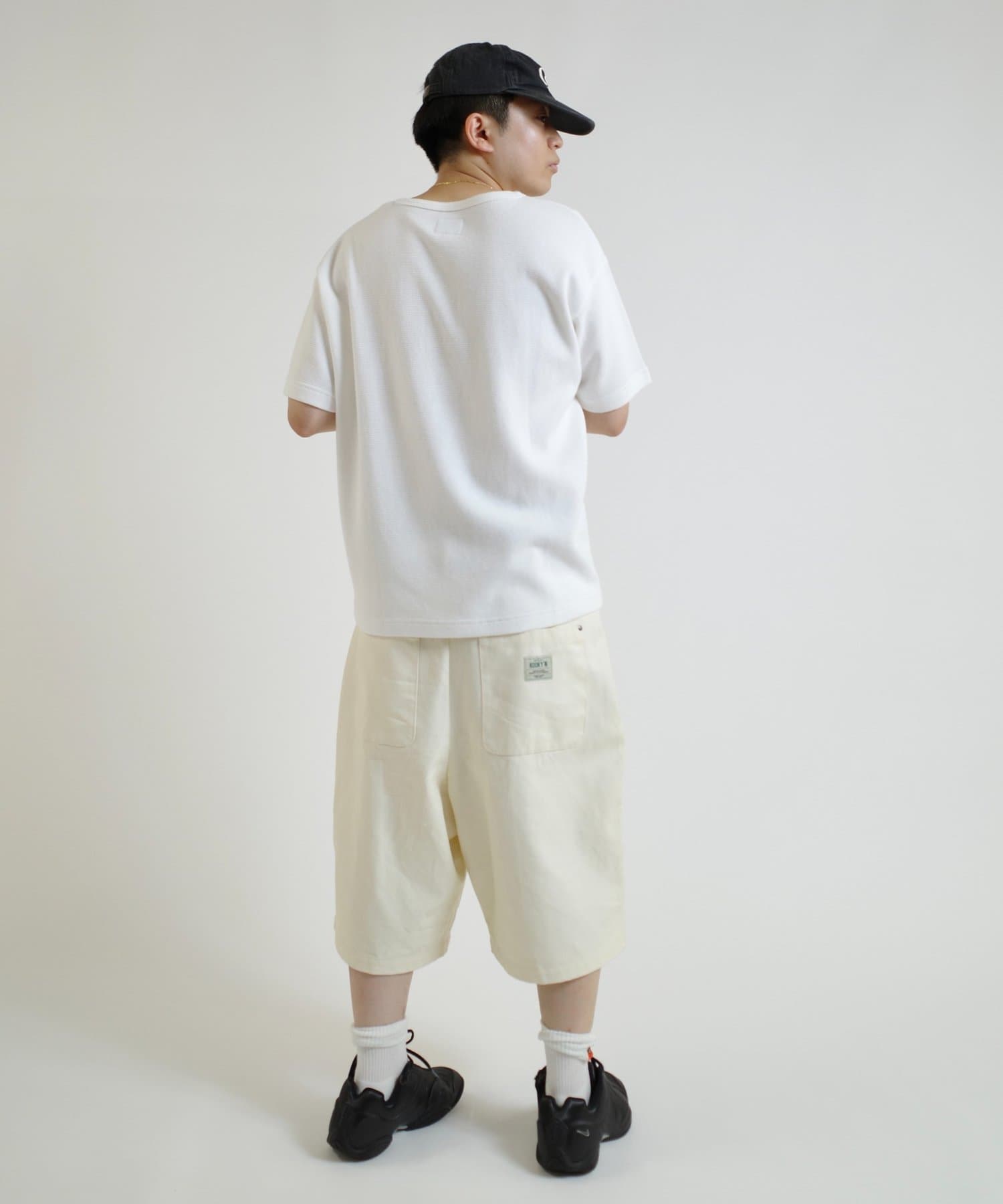 Sourcream/サワークリーム】ワッフルヘンリーネックTEE / 2