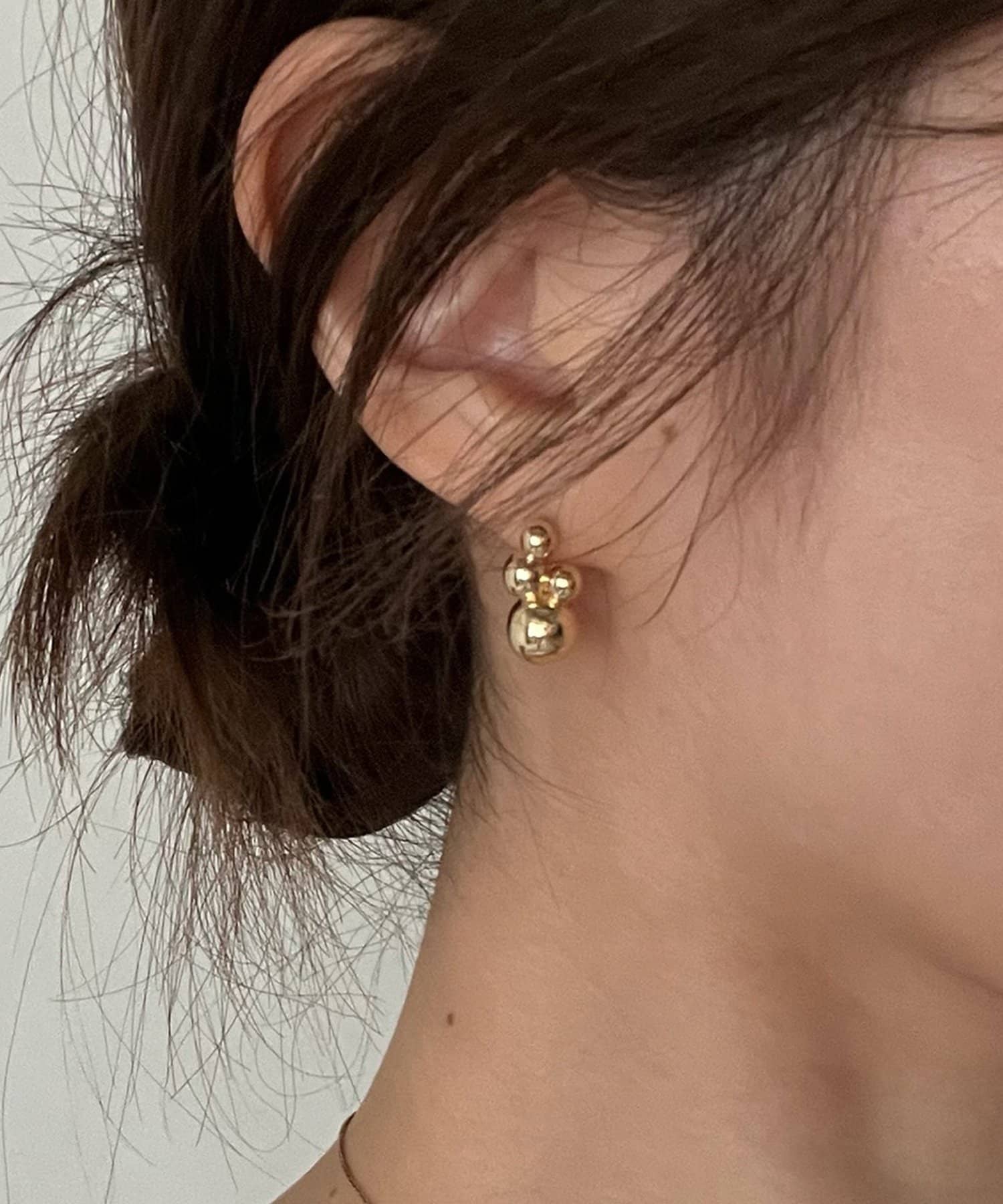 GOLDY/ゴールディ〉モレキュールピアス | CAPRICIEUX LE'MAGE