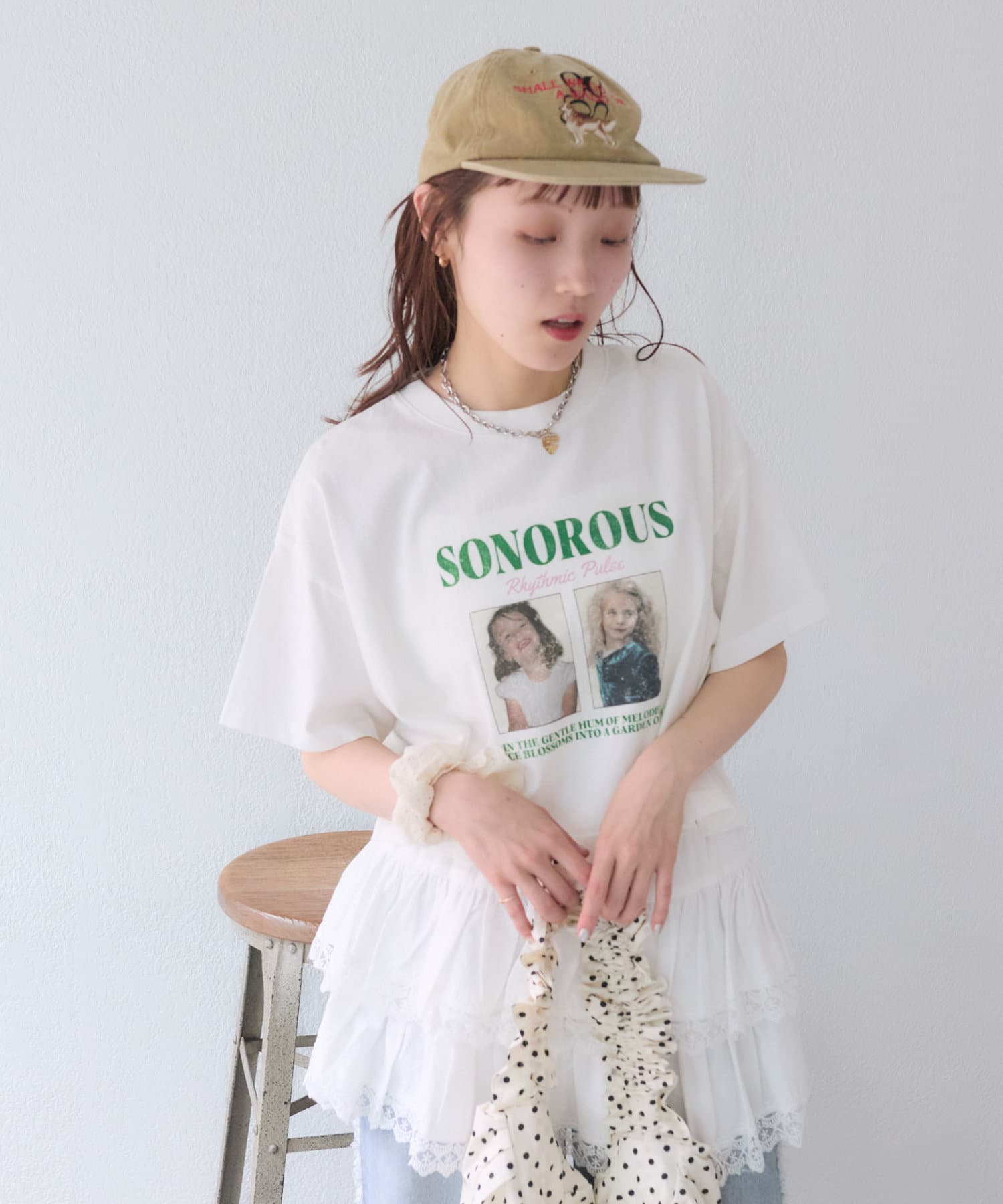 4色展開/3デザイン】ピグメントアソートTee | w closet(ダブル