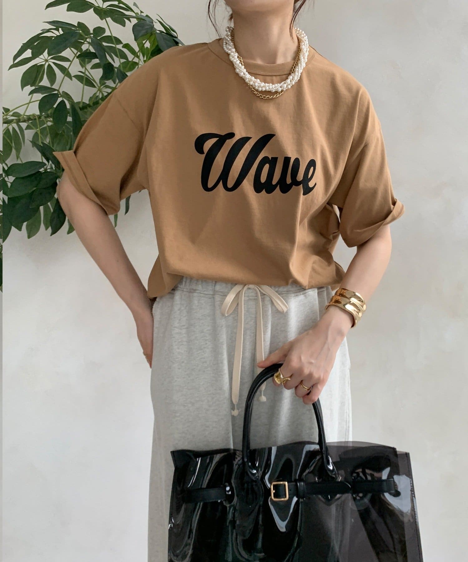 DOUDOU(ドゥドゥ) 【WEB限定】Wave TEE