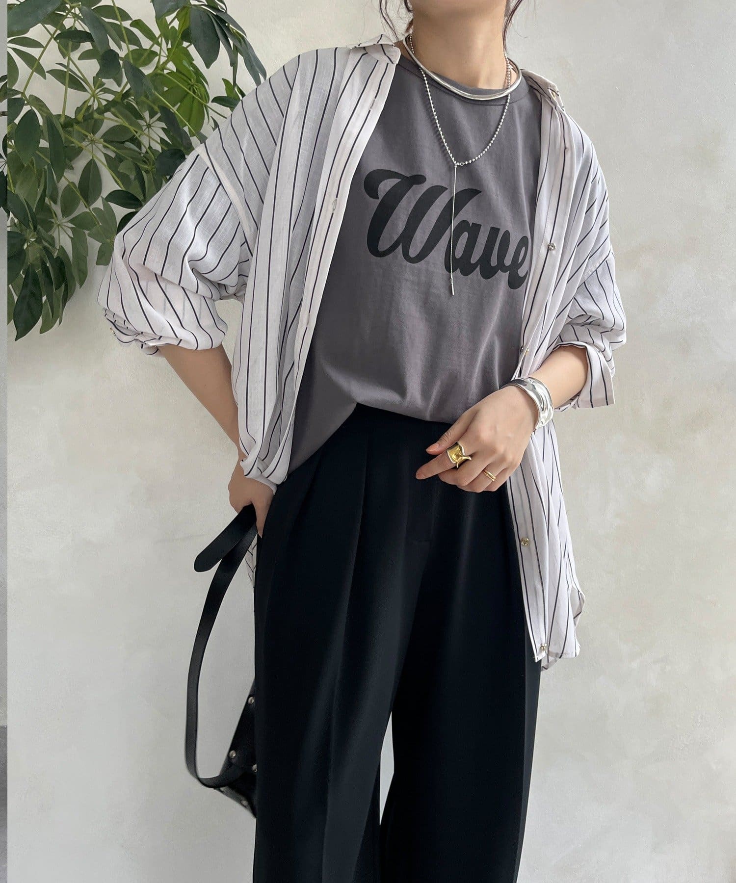 DOUDOU(ドゥドゥ) 【WEB限定】Wave TEE