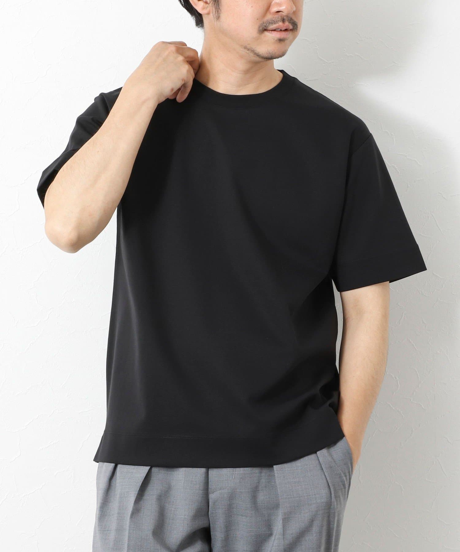 NOLLEY'S(ノーリーズ) 《ビジカジ対応》ハイゲージ シルケットポンチ ドレスCN T