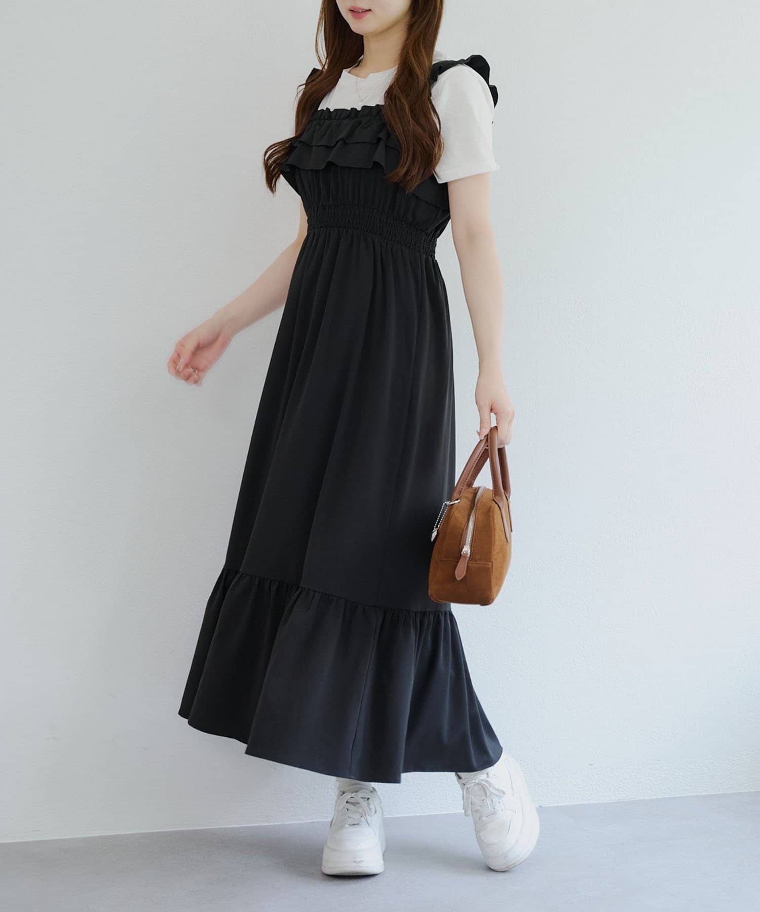 NICE CLAUP / OLIVE des OLIVE OUTLET(ナイスクラップ  / オリーブ デ オリーブ アウトレット) 【RMAF】アソートフリルワンピース