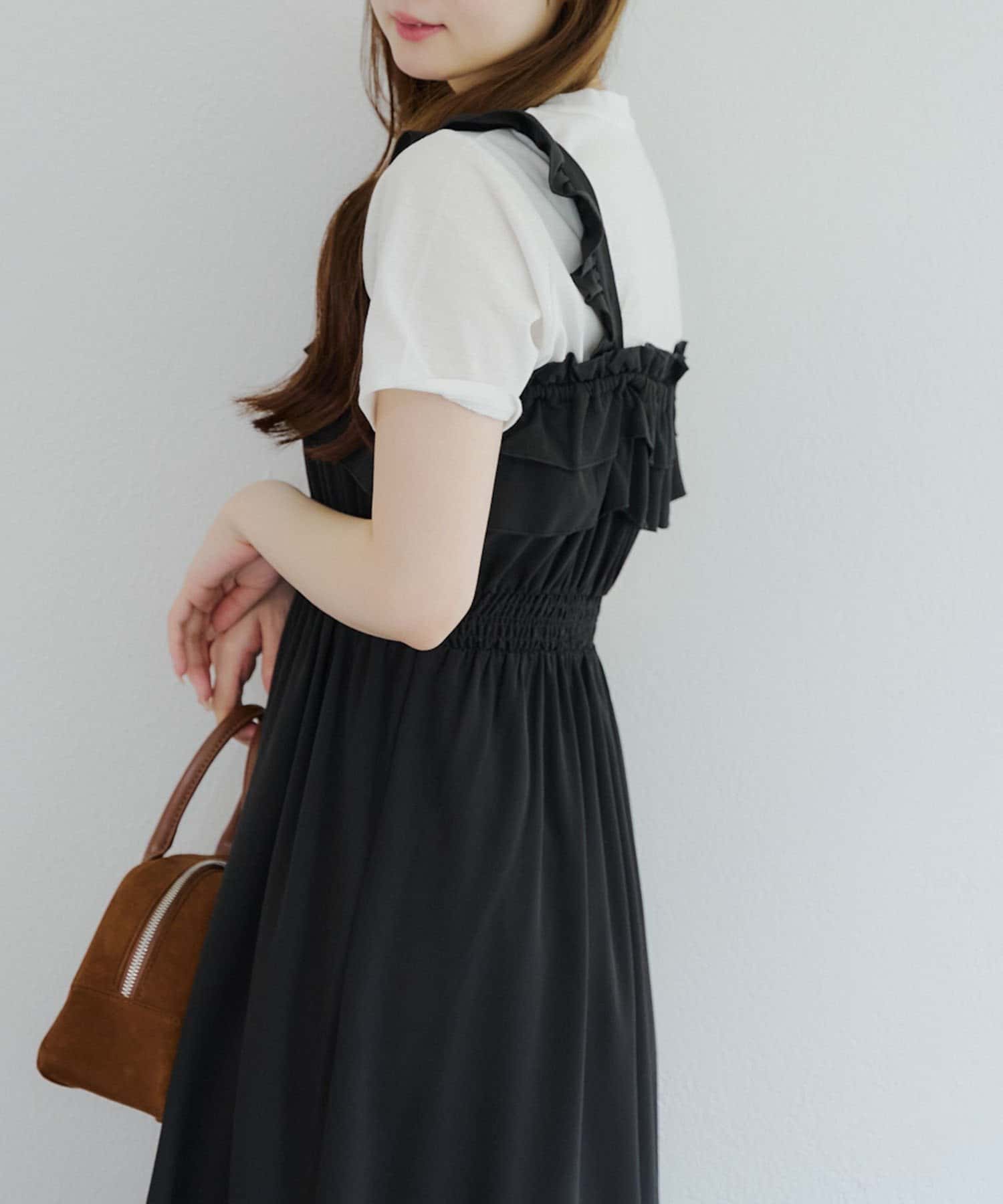 NICE CLAUP / OLIVE des OLIVE OUTLET(ナイスクラップ  / オリーブ デ オリーブ アウトレット) 【RMAF】アソートフリルワンピース