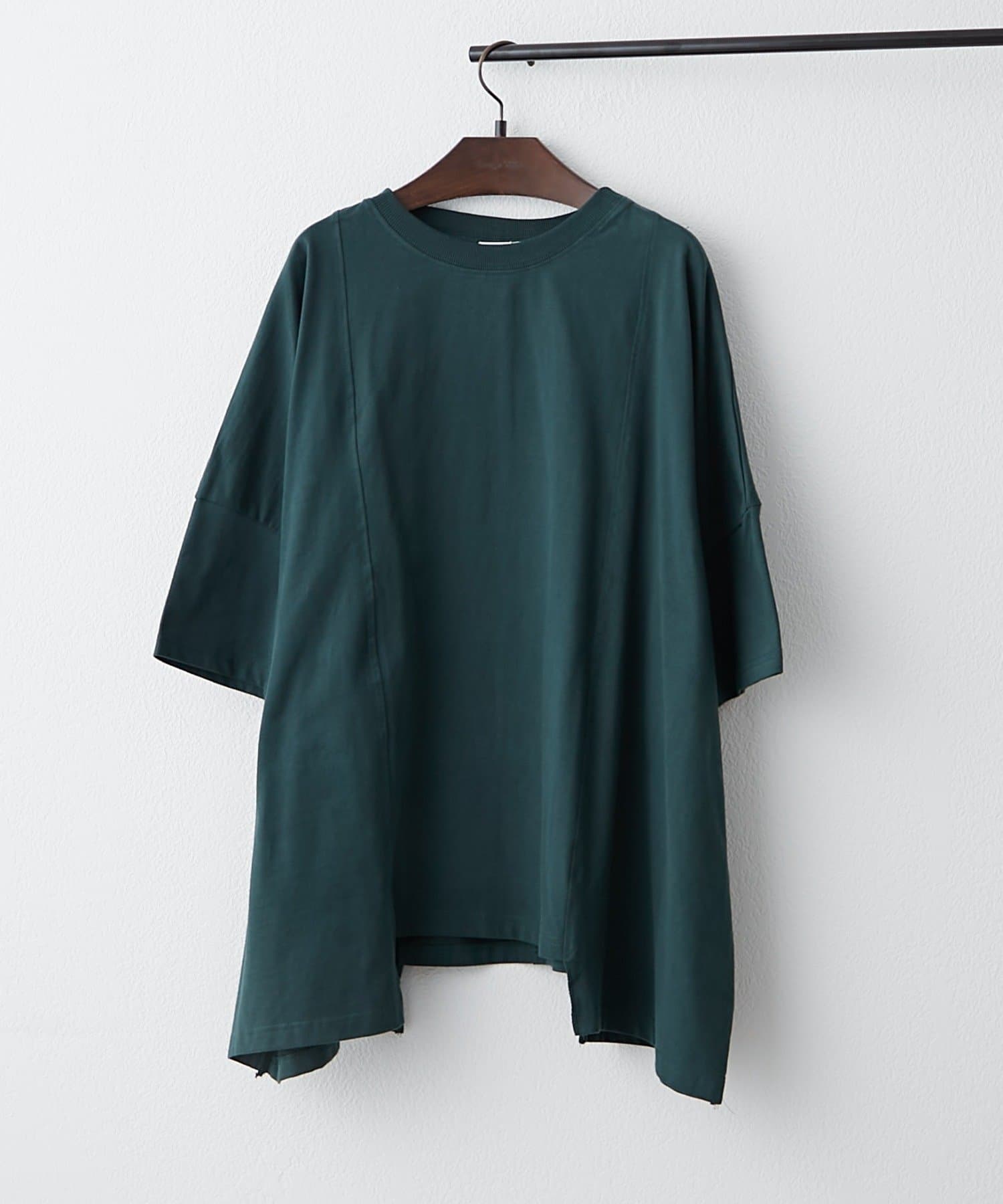 NICE CLAUP / OLIVE des OLIVE OUTLET(ナイスクラップ  / オリーブ デ オリーブ アウトレット) 【NAO】切替BIGTシャツ